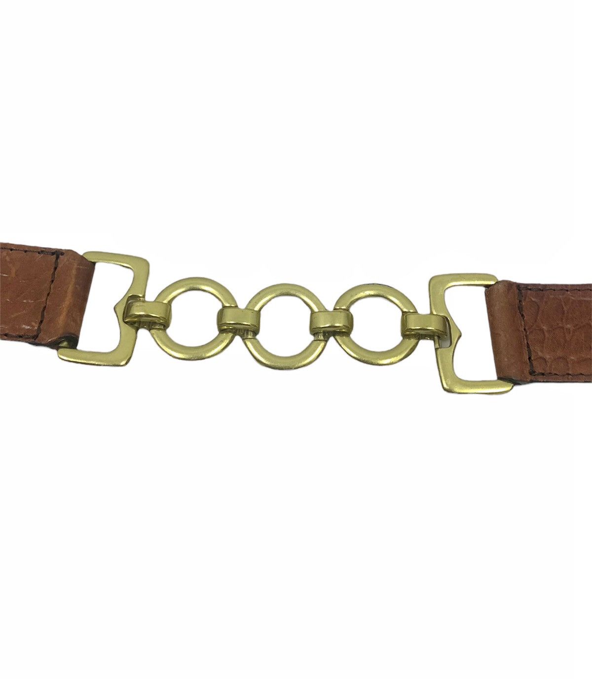 Vintage 90's GAP calf leather belt Size ONE SIZE - 5 Thumbnail
