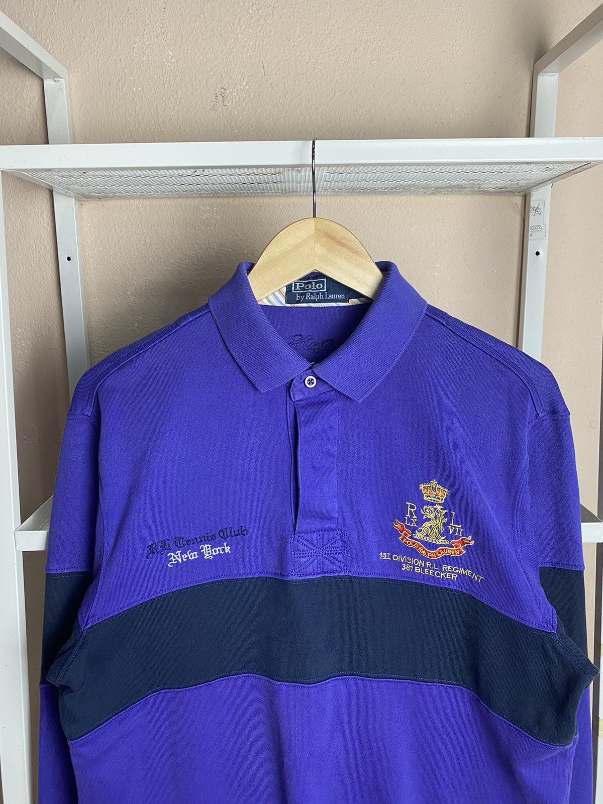 Polo Ralph Lauren Polo Ralph Lauren Tennis Club New York Rugby Polos Size US M / EU 48-50 / 2 - 2 Thumbnail