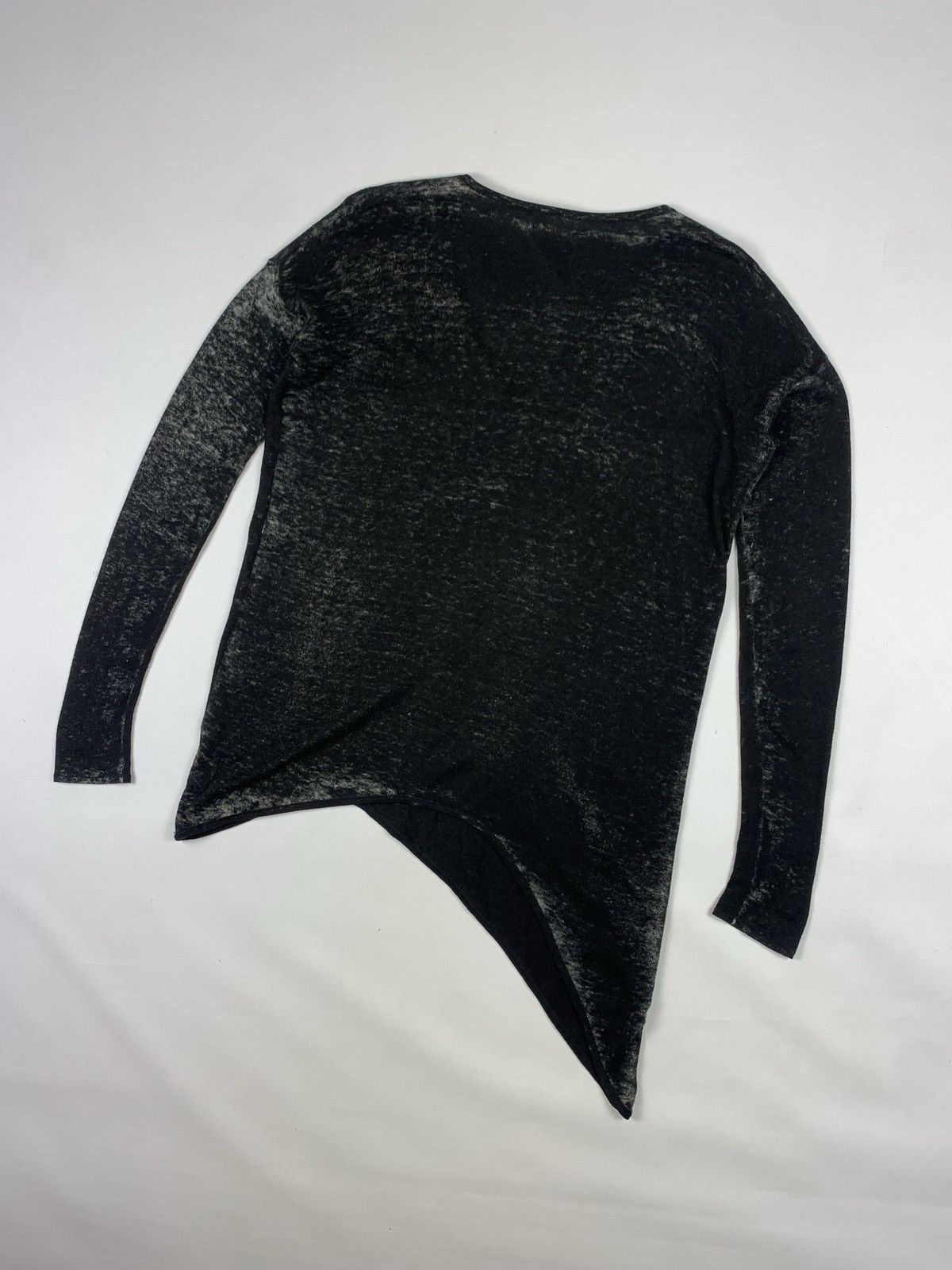 Helmut Lang Helmut Lang cotton cashmere assymetric v-neck sweater Size S / US 4 / IT 40 - 6 Thumbnail