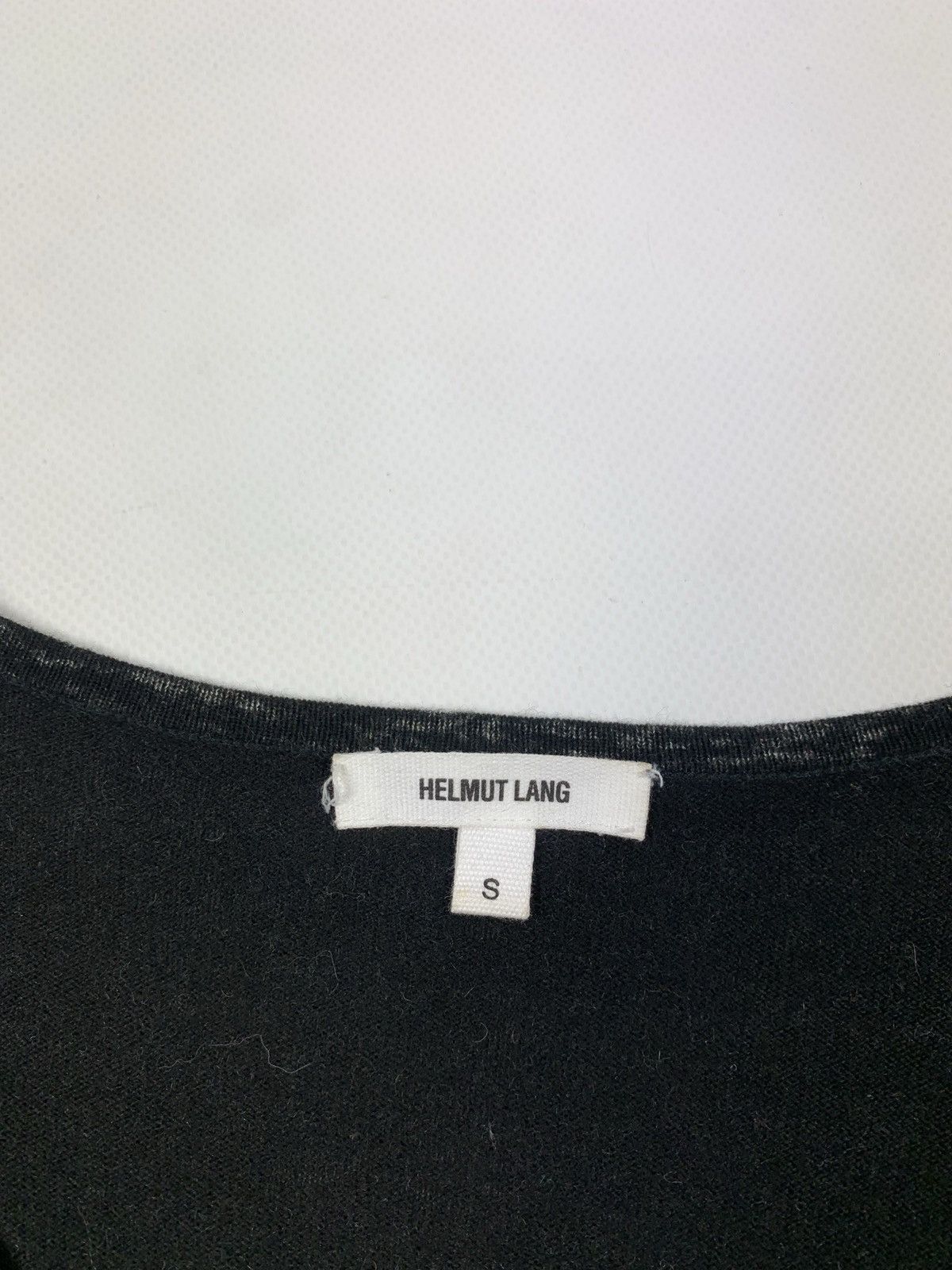 Helmut Lang Helmut Lang cotton cashmere assymetric v-neck sweater Size S / US 4 / IT 40 - 8 Thumbnail