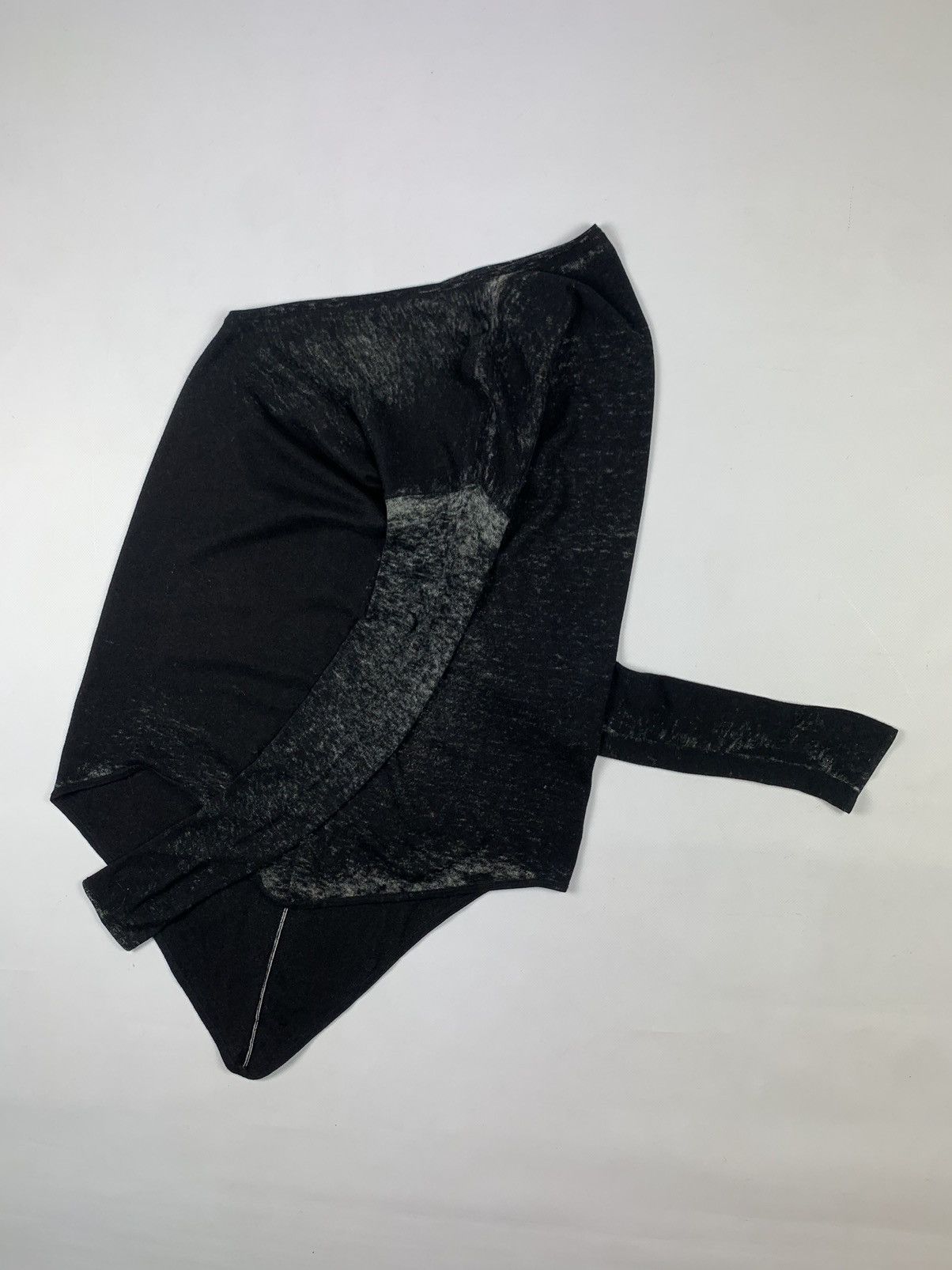 Helmut Lang Helmut Lang cotton cashmere assymetric v-neck sweater Size S / US 4 / IT 40 - 5 Thumbnail
