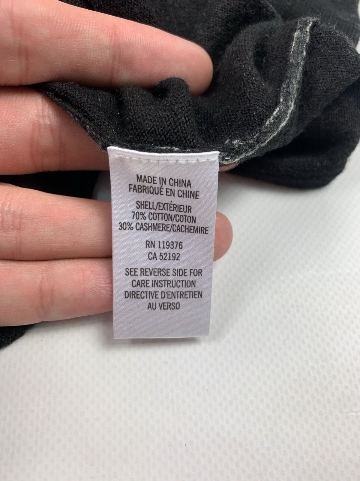 Helmut Lang Helmut Lang cotton cashmere assymetric v-neck sweater Size S / US 4 / IT 40 - 9 Thumbnail