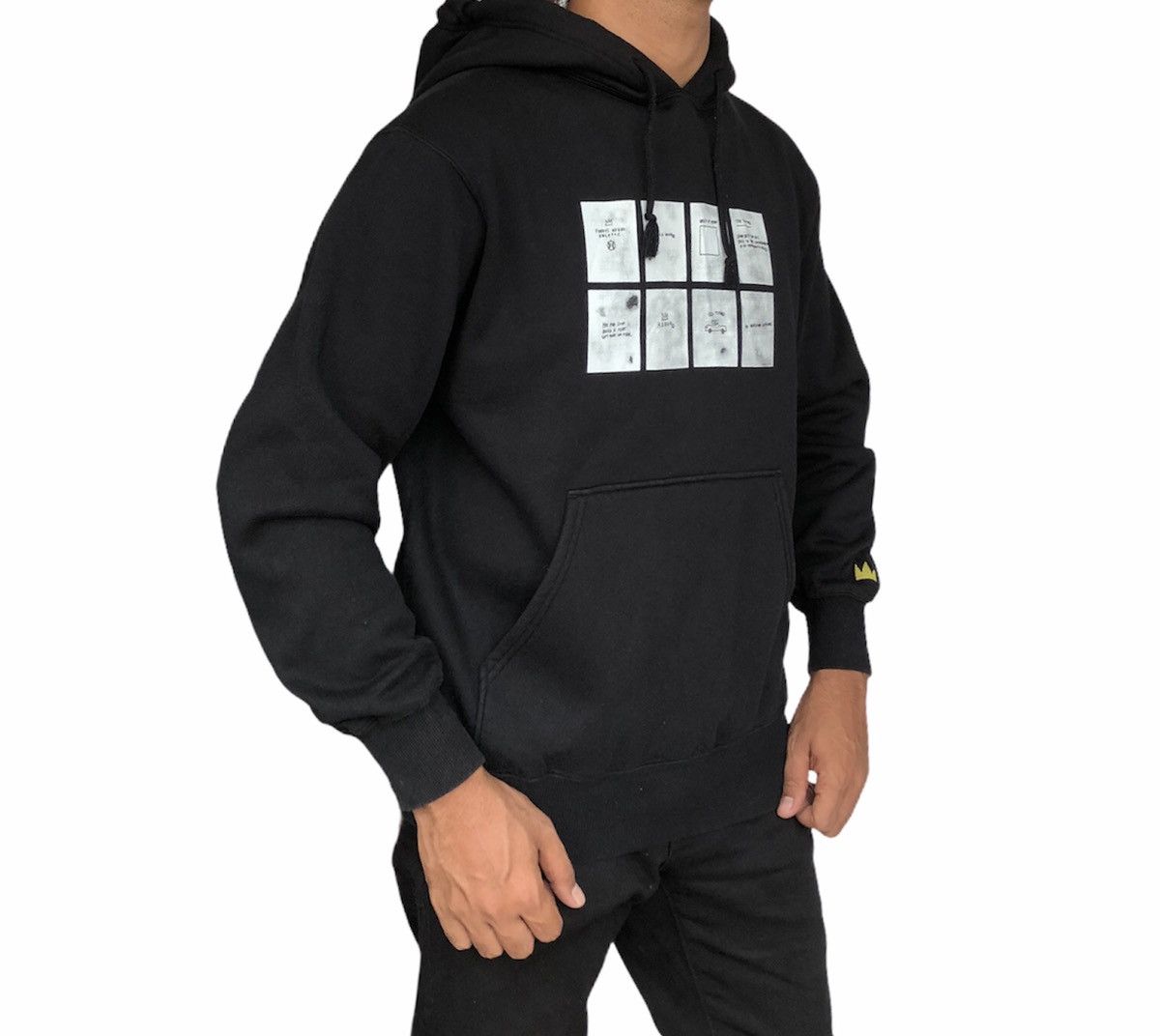 Jean-Michel Basquiat Uniqlo X Jean-Michel Basquiat Sweatshirt With Hoodie Size US M / EU 48-50 / 2 - 3 Thumbnail