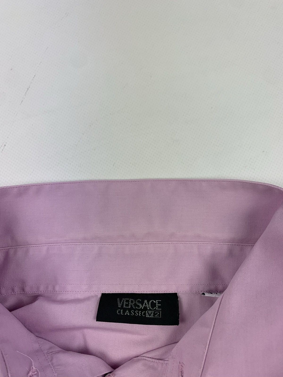 Versace × Vintage Versace Classic V2 men’s vintage luxury short leeve shirt Size US XL / EU 56 / 4 - 9 Thumbnail