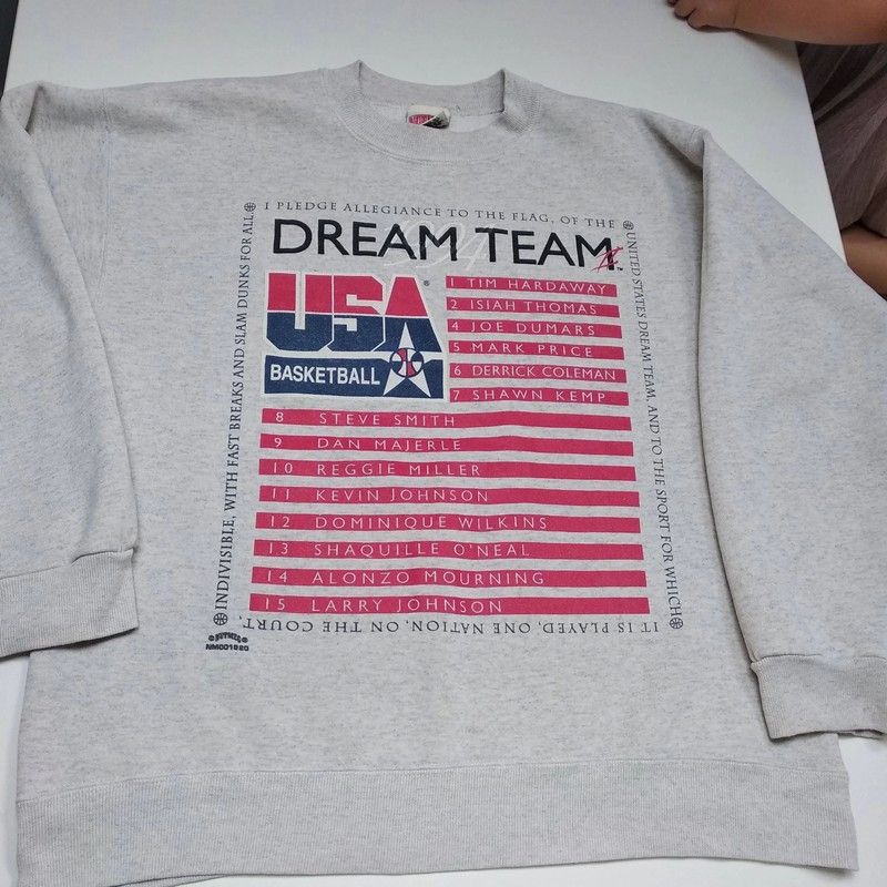 NBA × Nutmeg × Vintage Vintage Crewneck NBA Dream Team / All stars 90s' L USA Size US L / EU 52-54 / 3 - 2 Thumbnail
