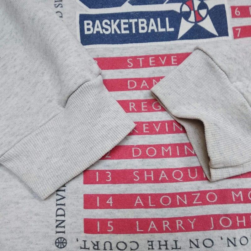NBA × Nutmeg × Vintage Vintage Crewneck NBA Dream Team / All stars 90s' L USA Size US L / EU 52-54 / 3 - 8 Thumbnail