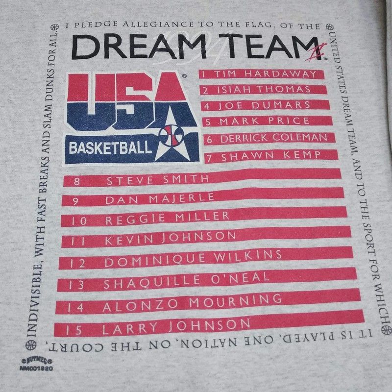 NBA × Nutmeg × Vintage Vintage Crewneck NBA Dream Team / All stars 90s' L USA Size US L / EU 52-54 / 3 - 3 Thumbnail
