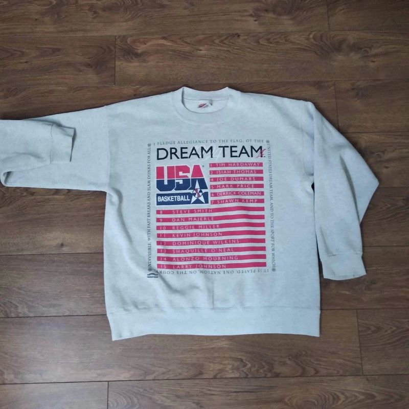 NBA × Nutmeg × Vintage Vintage Crewneck NBA Dream Team / All stars 90s' L USA Size US L / EU 52-54 / 3 - 1 Thumbnail