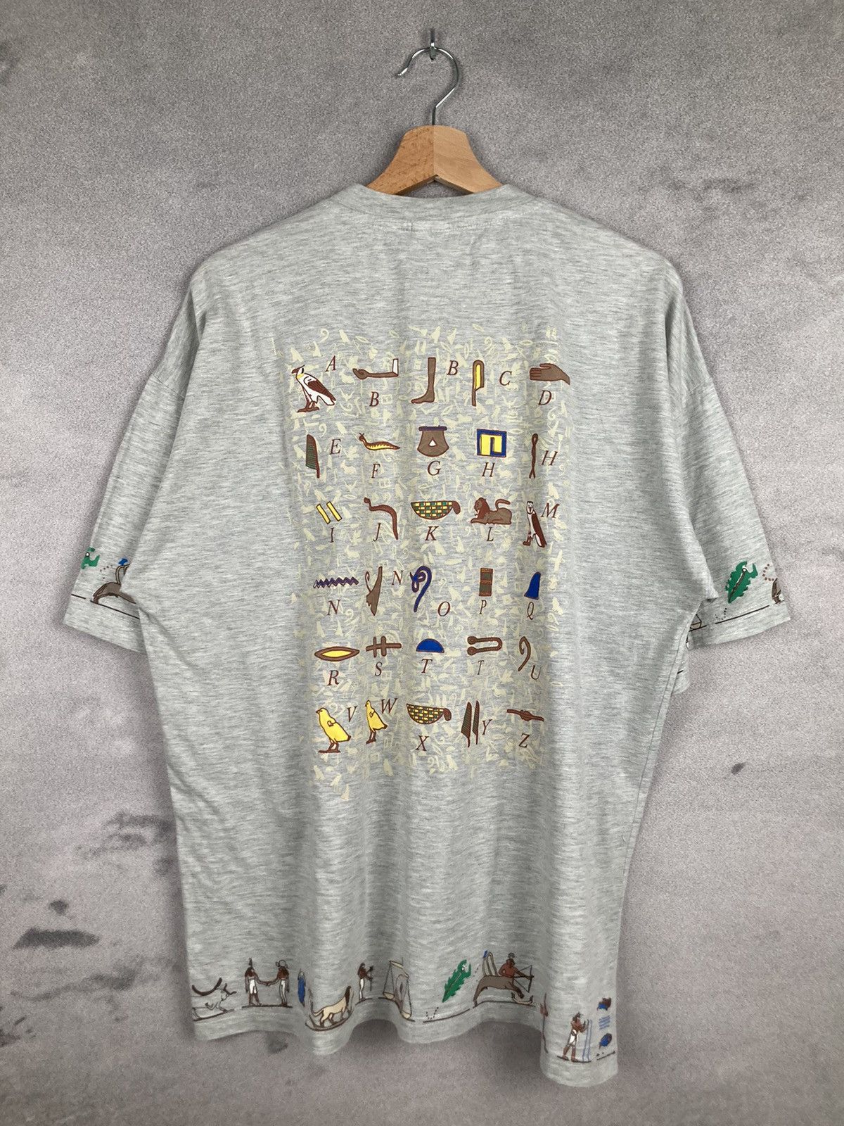 Vintage Vintage Egypt Graphic Tee Touristic 90s Rare Size US XL / EU 56 / 4 - 3 Thumbnail