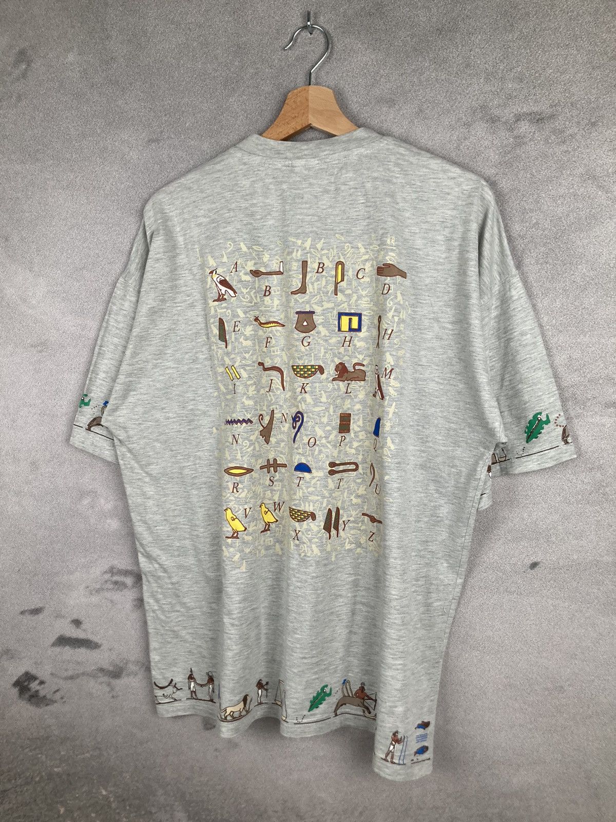 Vintage Vintage Egypt Graphic Tee Touristic 90s Rare Size US XL / EU 56 / 4 - 2 Thumbnail