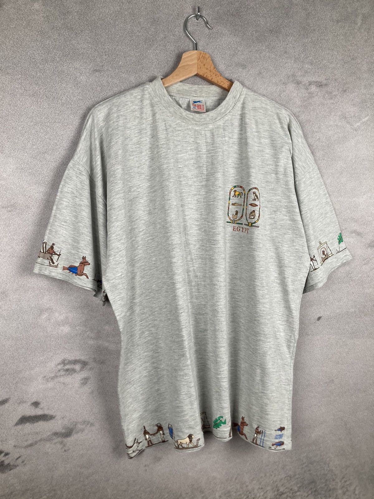 Vintage Vintage Egypt Graphic Tee Touristic 90s Rare Size US XL / EU 56 / 4 - 4 Thumbnail