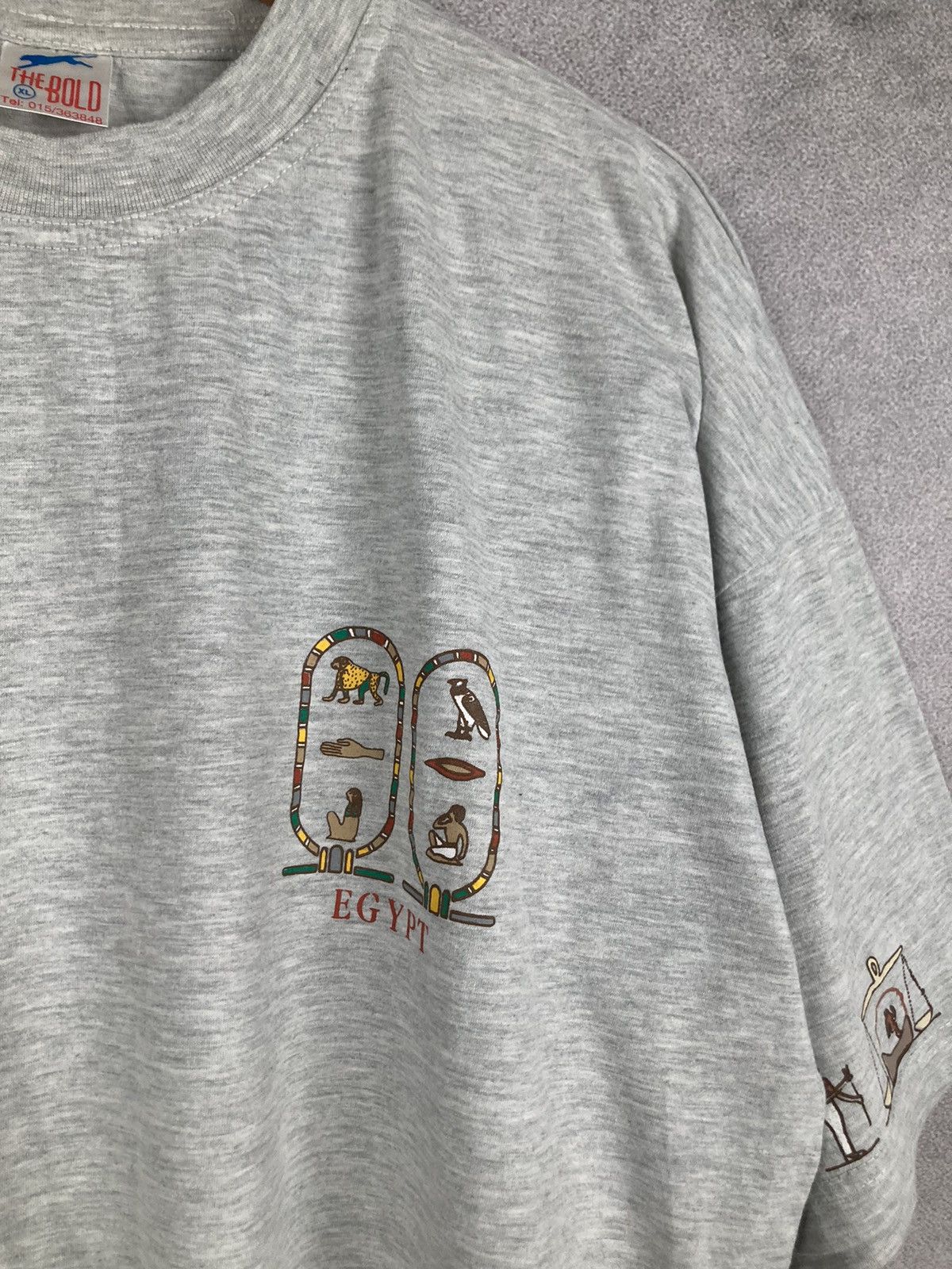 Vintage Vintage Egypt Graphic Tee Touristic 90s Rare Size US XL / EU 56 / 4 - 5 Thumbnail