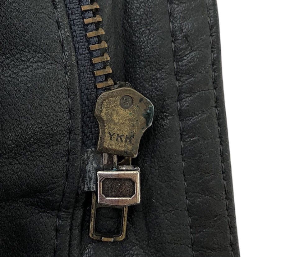 Japanese Brand Takagi Fur Nylon Cow Leather Bomber Jacket Made in Japan Size US M / EU 48-50 / 2 - 20 Thumbnail