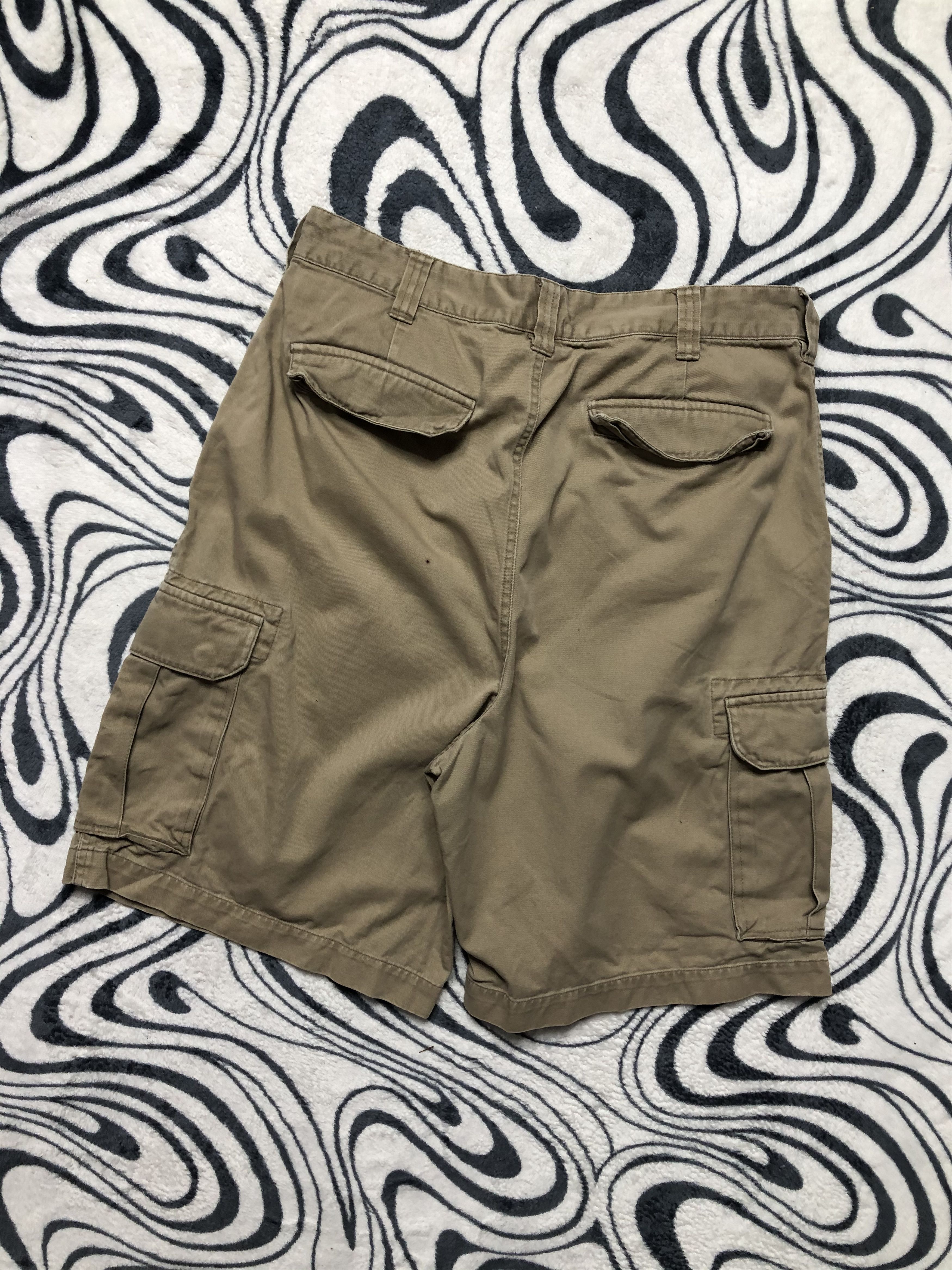 Tommy Hilfiger × Vintage Tommy Hilfiger Vintage Mens Cargo Shorts Size US 35 - 5 Thumbnail