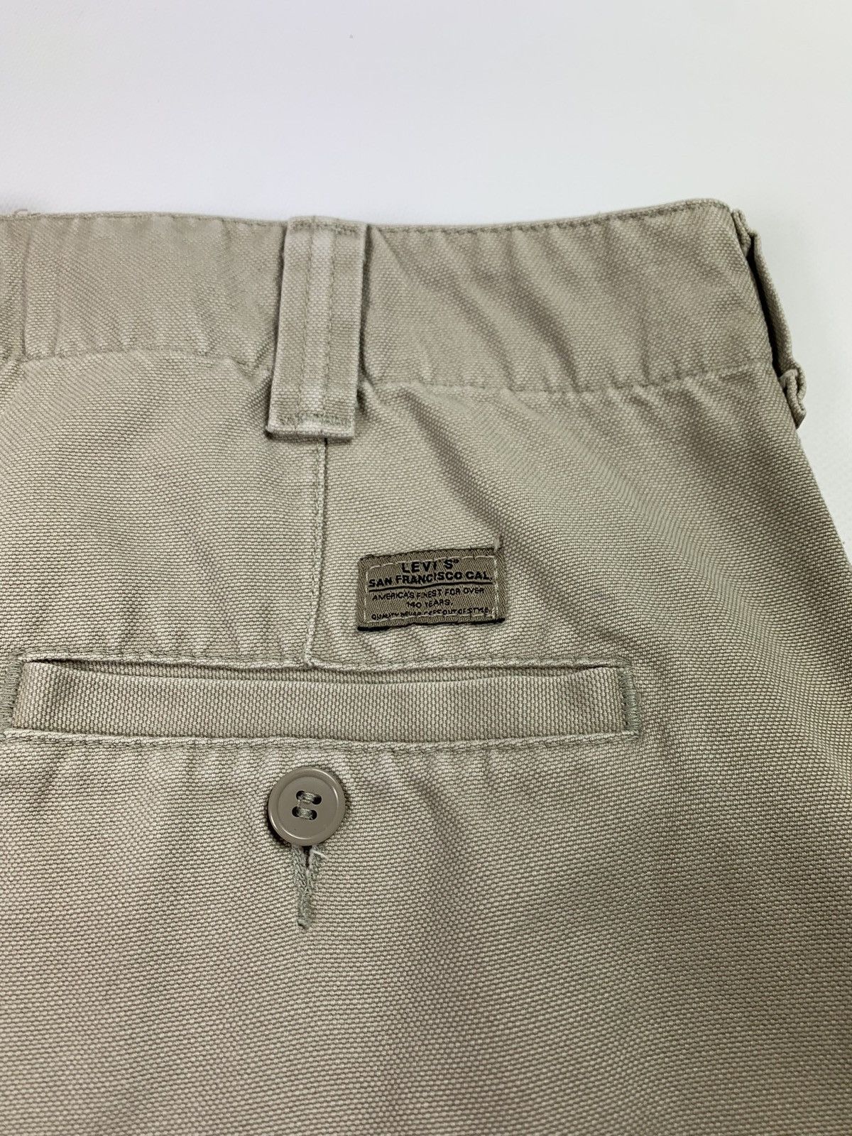 Levi's × Levi's Vintage Clothing × Vintage VTG 90s Levis men’s heavy cotton cargo pants trousers Y2K Size US 36 / EU 52 - 3 Thumbnail