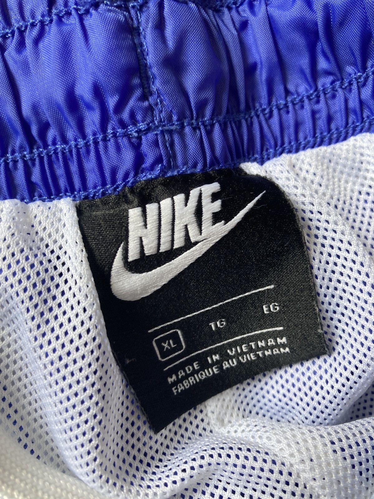 Nike Vintage Nike Swoosh Sweatpants Joggers Retro Blue Size US 36 / EU 52 - 6 Thumbnail