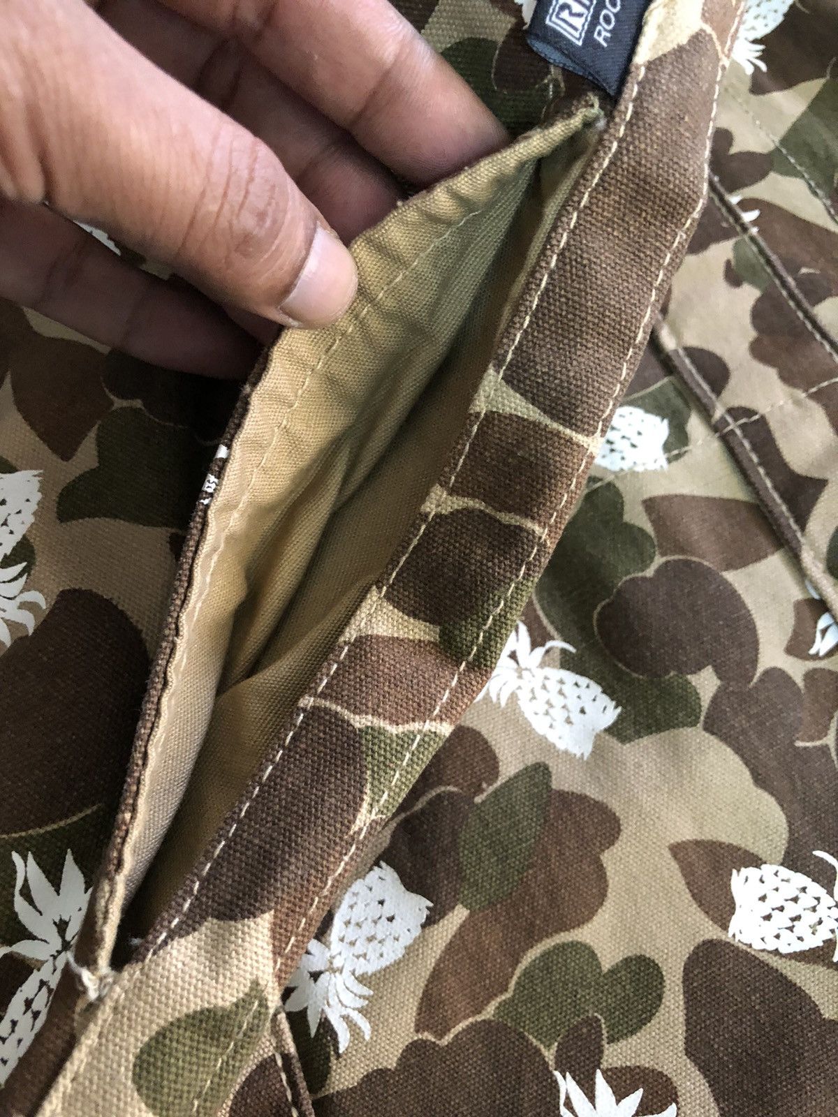 Japanese Brand × ROOTOTE Rare ROOTOTE camo tote bag Size ONE SIZE - 12 Thumbnail