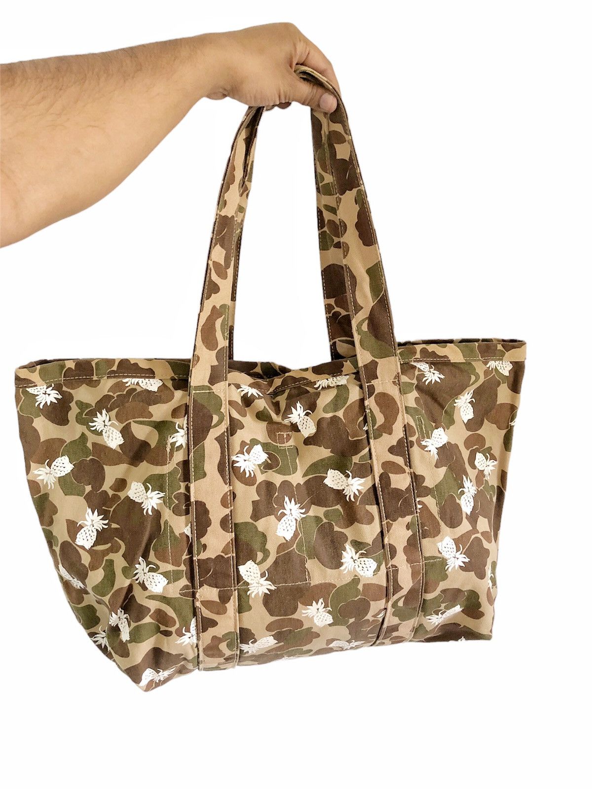 Japanese Brand × ROOTOTE Rare ROOTOTE camo tote bag Size ONE SIZE - 7 Thumbnail