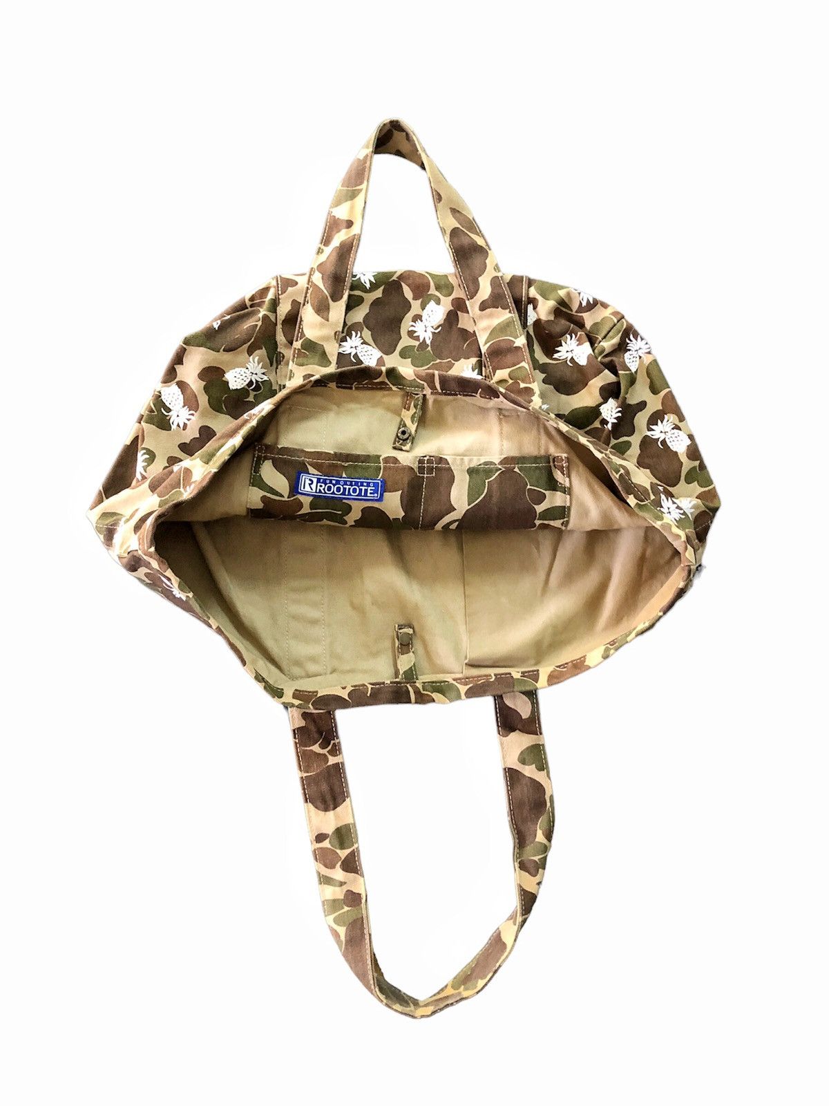 Japanese Brand × ROOTOTE Rare ROOTOTE camo tote bag Size ONE SIZE - 5 Thumbnail
