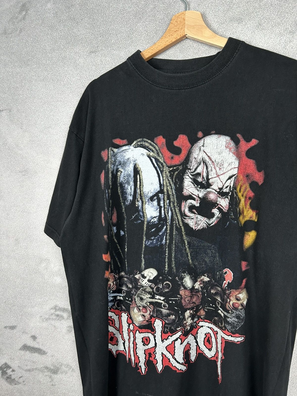 Band Tees Vintage Slipknot 90s Graphic Tee Band Rock Rare Metal Size US XL / EU 56 / 4 - 3 Thumbnail