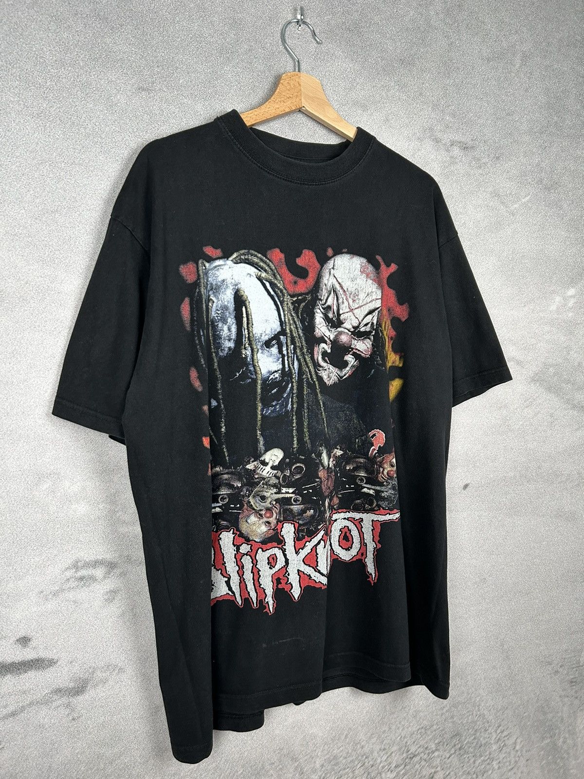 Band Tees Vintage Slipknot 90s Graphic Tee Band Rock Rare Metal Size US XL / EU 56 / 4 - 6 Thumbnail