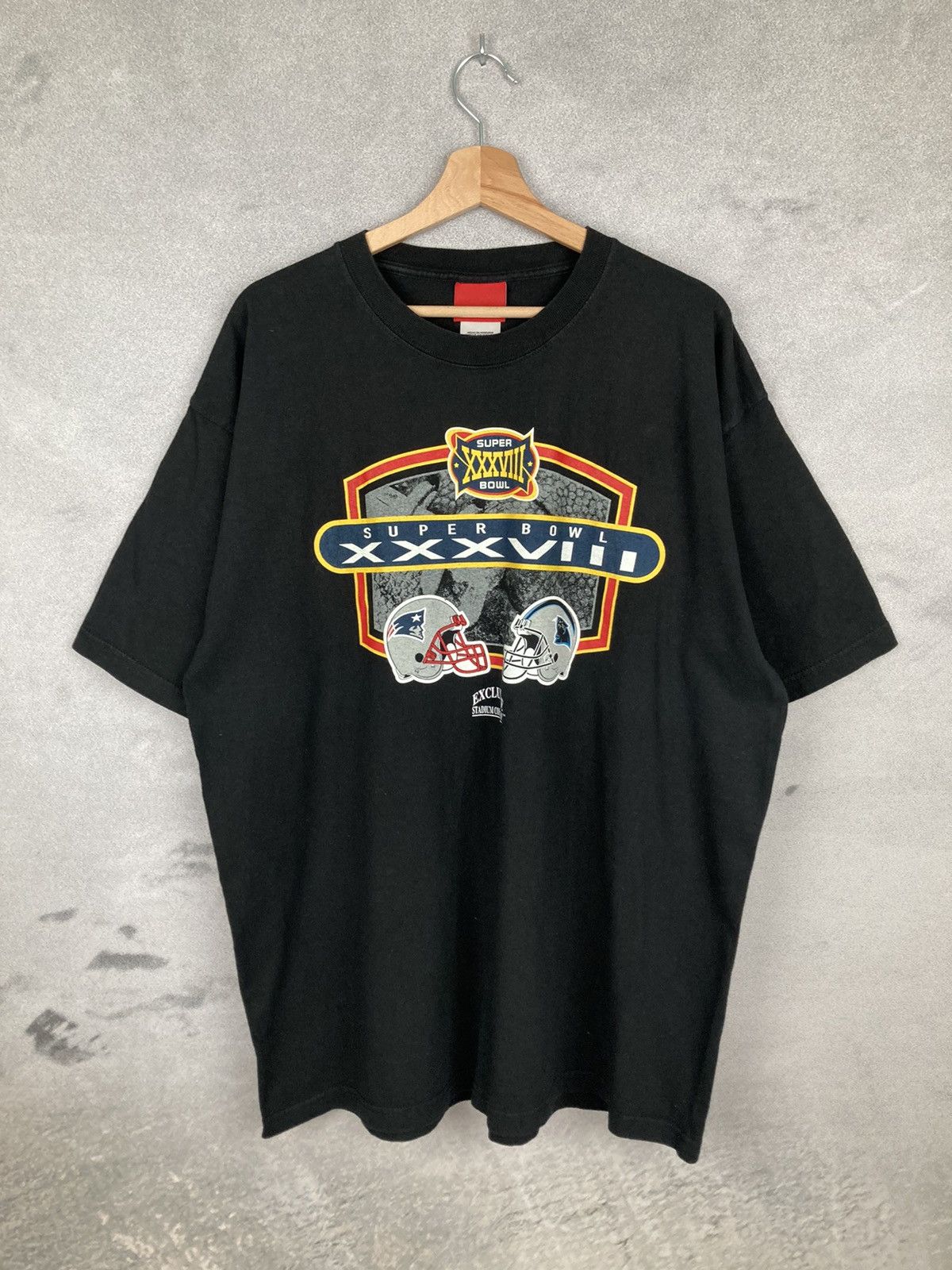 Vintage Vintage Super Bowl 38 Sportswear Patriots Graphic Size US L / EU 52-54 / 3 - 1 Thumbnail