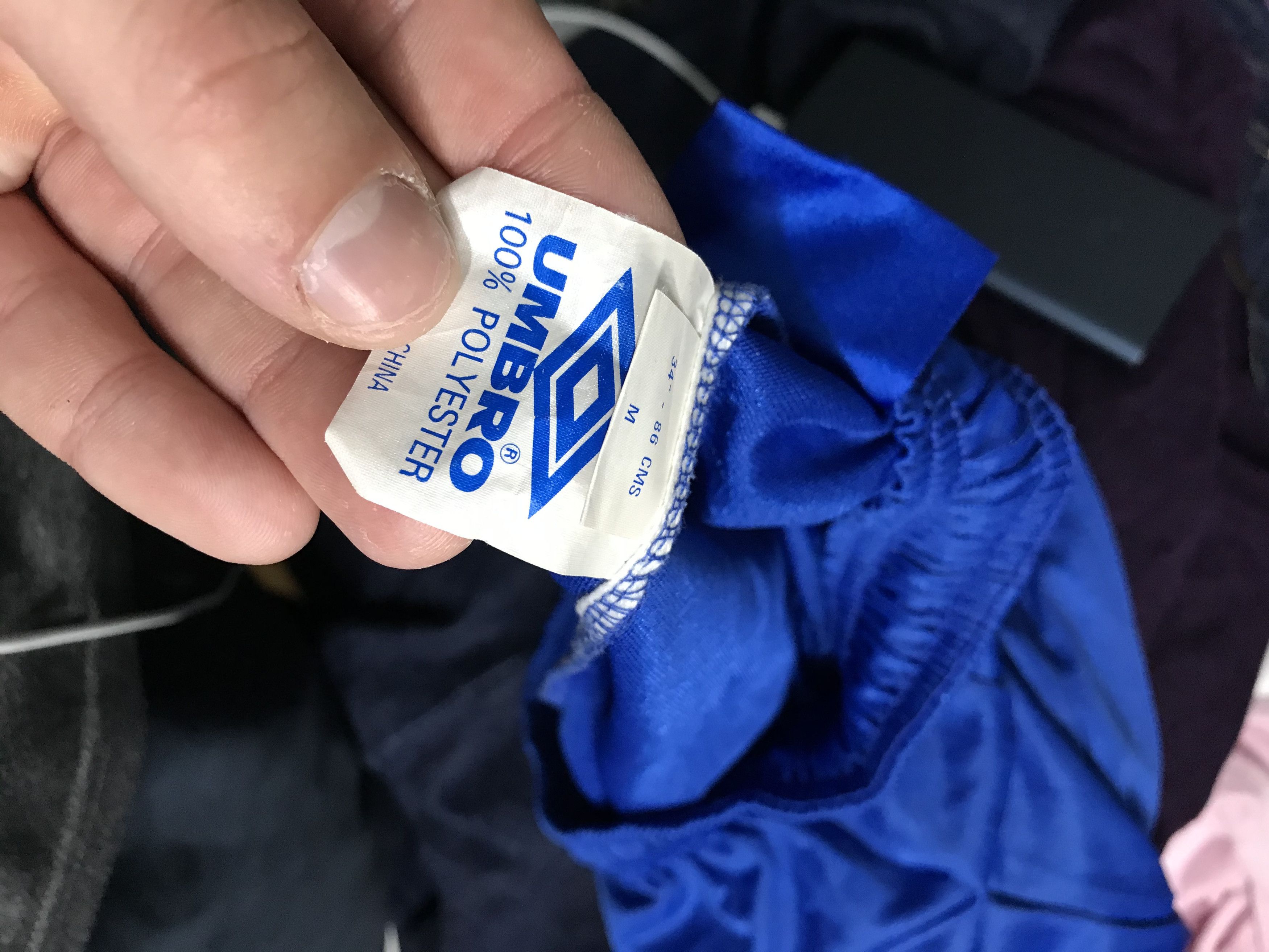 Umbro × Vintage Umbro vintage monogram logo shorts Size US 32 / EU 48 - 5 Thumbnail