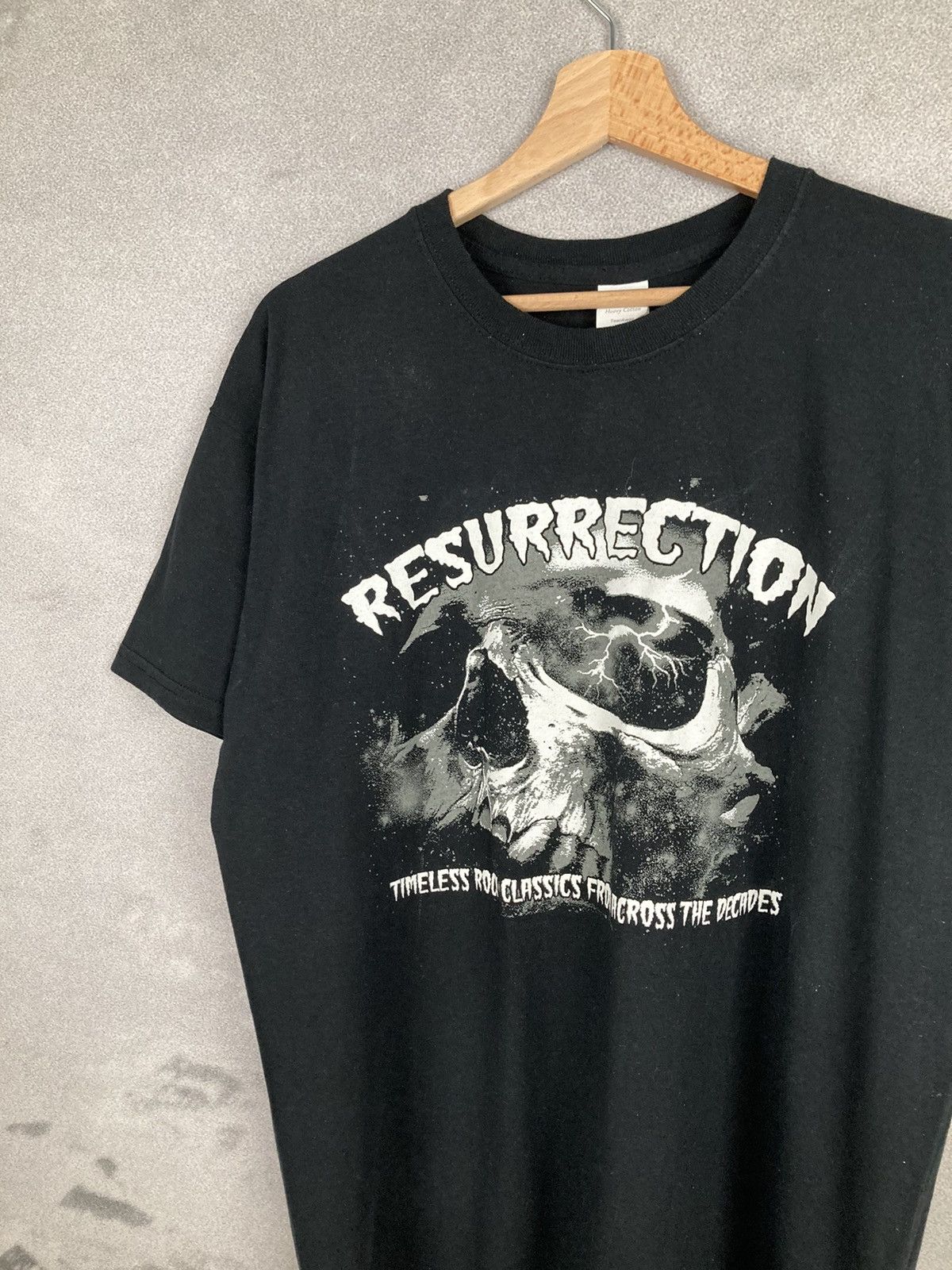 Vintage Vintage T-shirt Resurrection Horror Art Rock Graphic Size US L / EU 52-54 / 3 - 3 Thumbnail