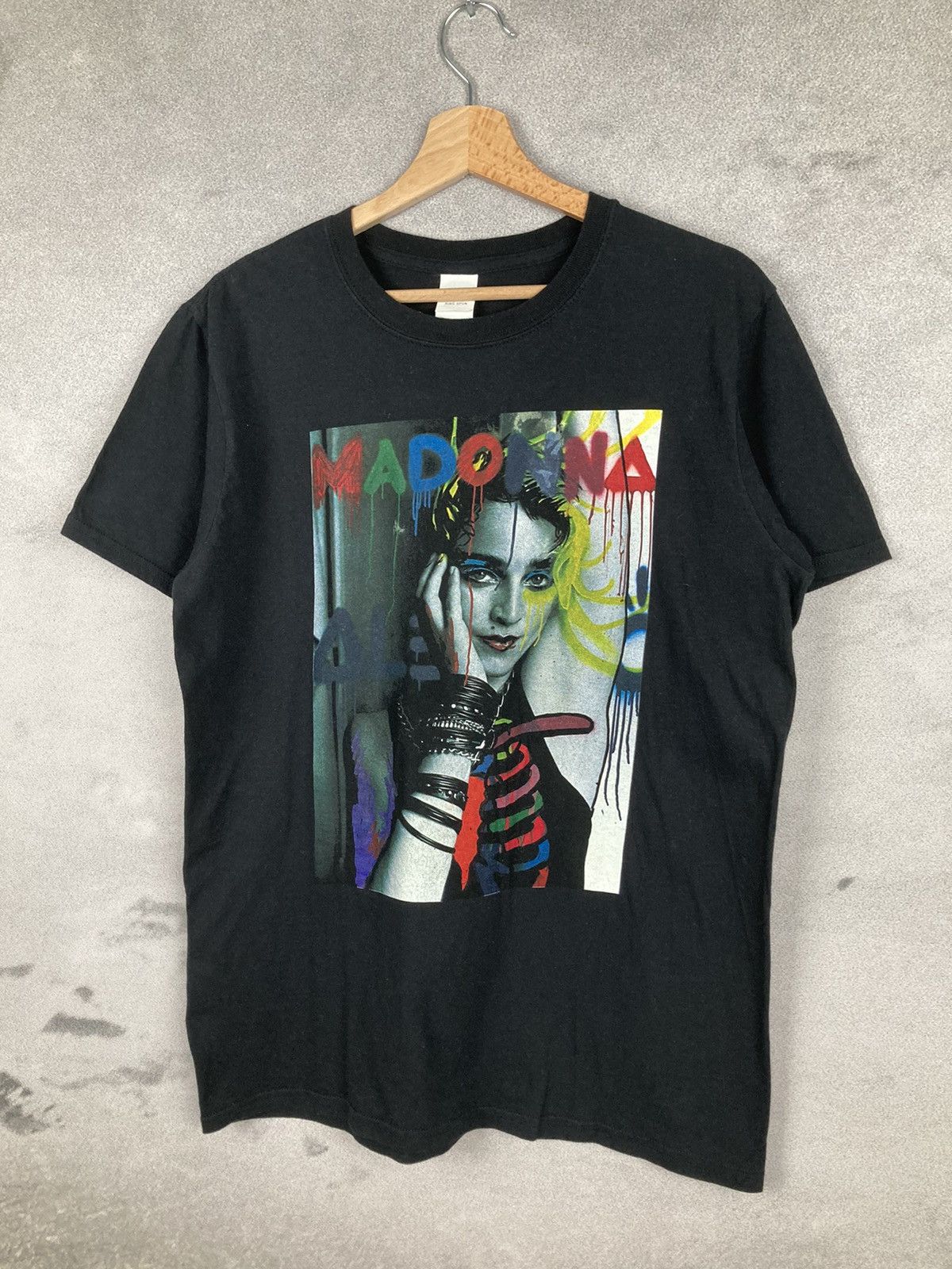 Band Tees Vintage Madonna Graphic Art Tee Size US M / EU 48-50 / 2 - 2 Thumbnail