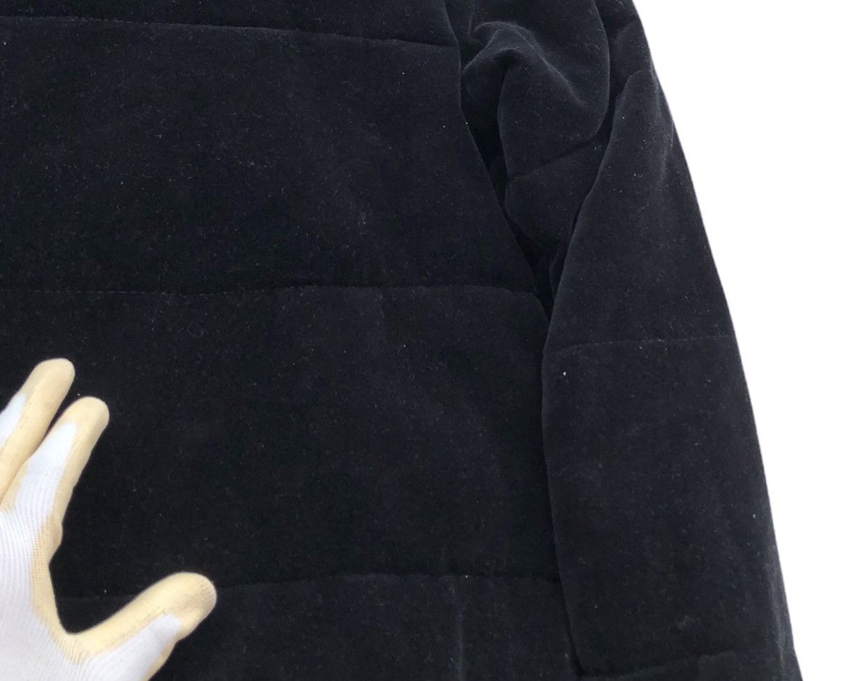 Japanese Brand X-Girl Women Black Velvet Puffer Jacket Size S / US 4 / IT 40 - 13 Thumbnail