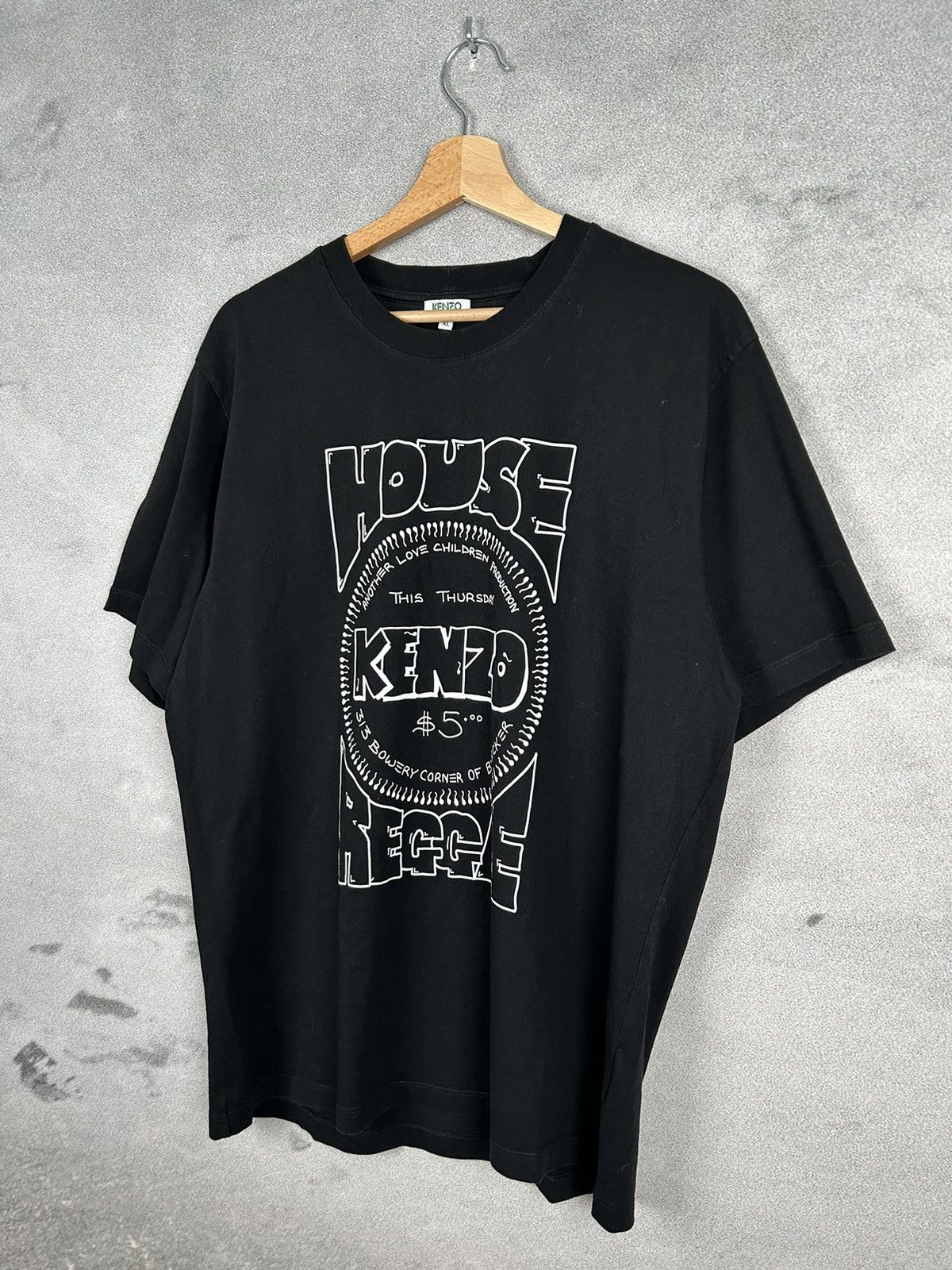 Designer Kenzo Paris House Reggea Graphic Tee Designer Streetwear Size US XL / EU 56 / 4 - 2 Thumbnail