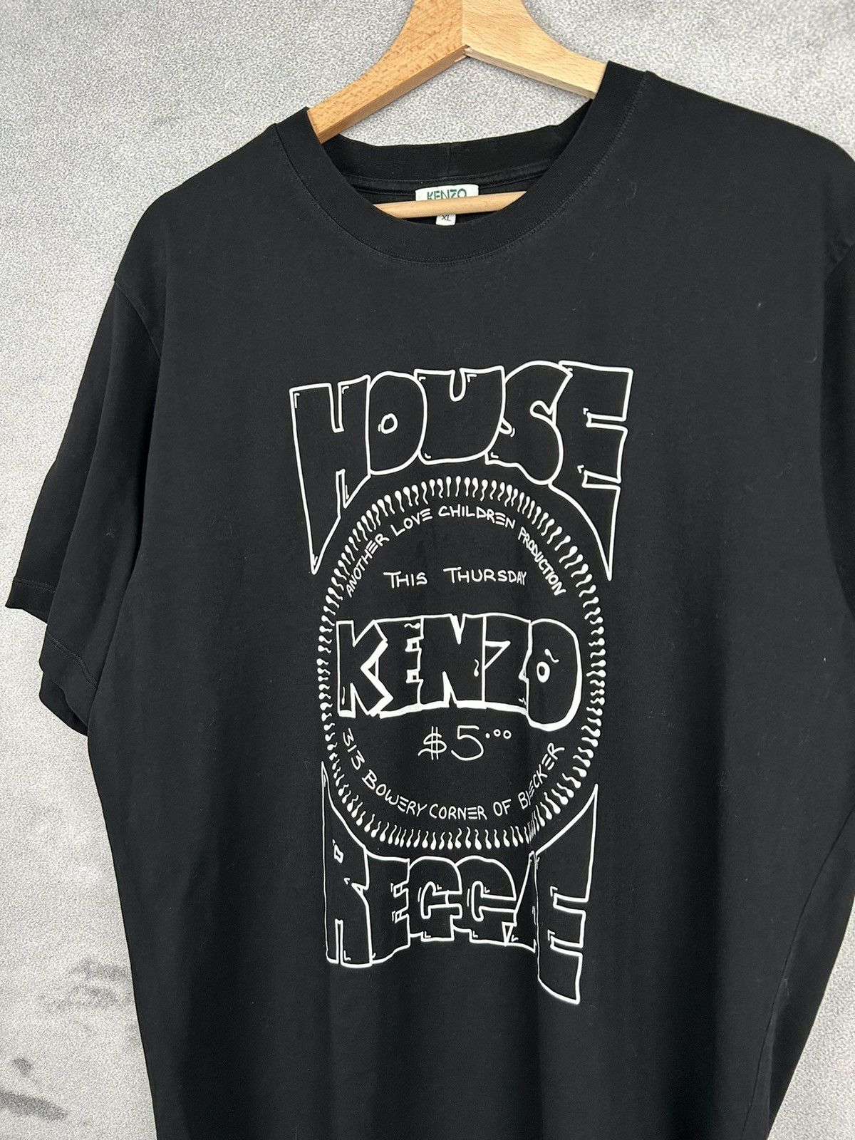 Designer Kenzo Paris House Reggea Graphic Tee Designer Streetwear Size US XL / EU 56 / 4 - 3 Thumbnail