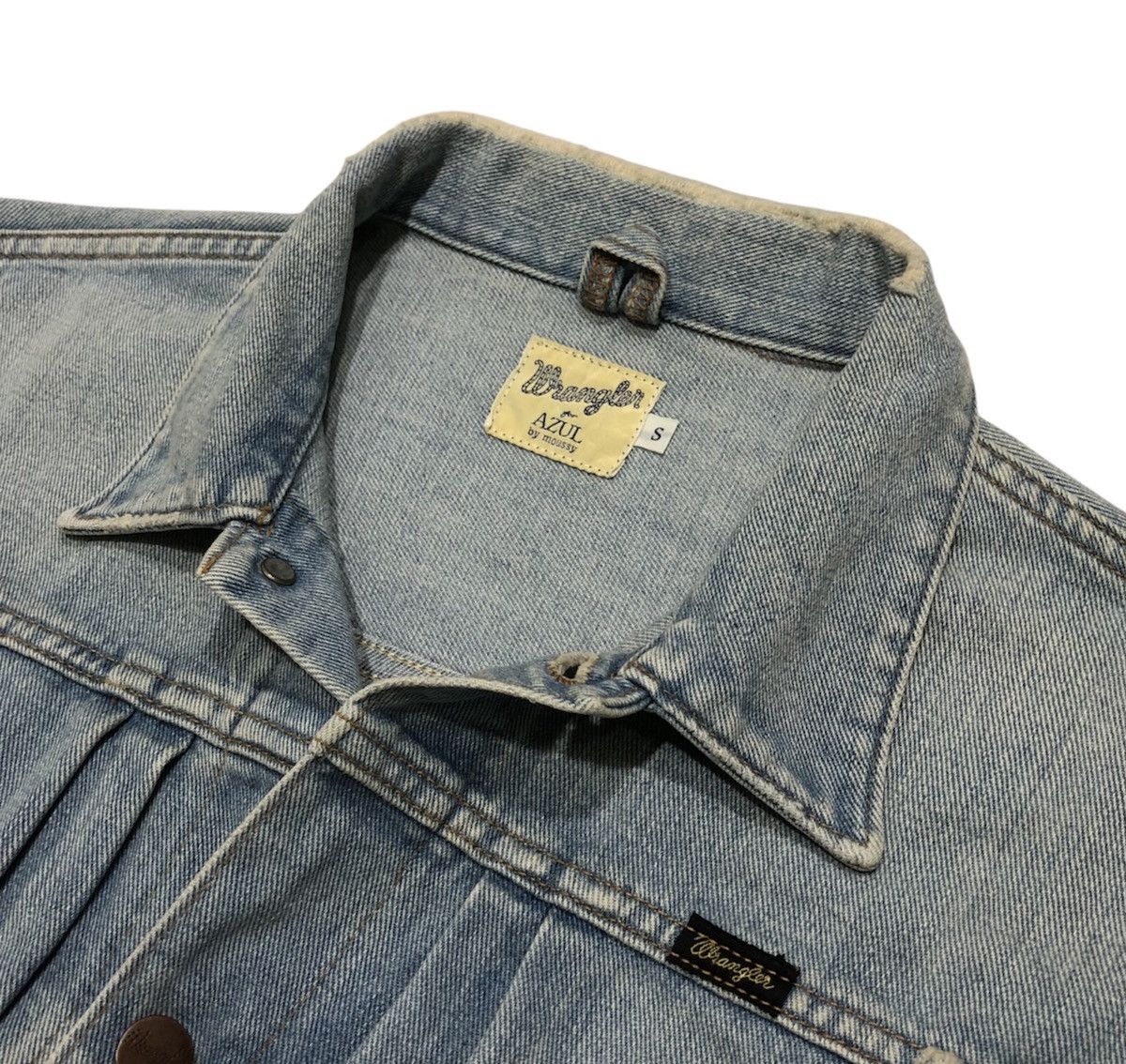 Wrangler 60s reproduction Wrangler x Azul Distressed denim jacket Size US S / EU 44-46 / 1 - 17 Thumbnail