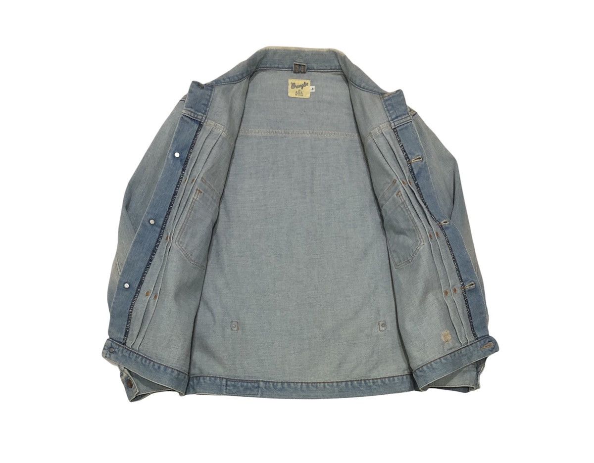 Wrangler 60s reproduction Wrangler x Azul Distressed denim jacket Size US S / EU 44-46 / 1 - 15 Thumbnail