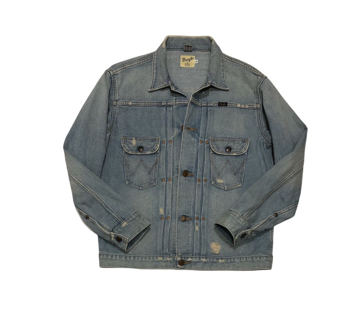 Wrangler 60s reproduction Wrangler x Azul Distressed denim jacket Size US S / EU 44-46 / 1 - 10 Thumbnail