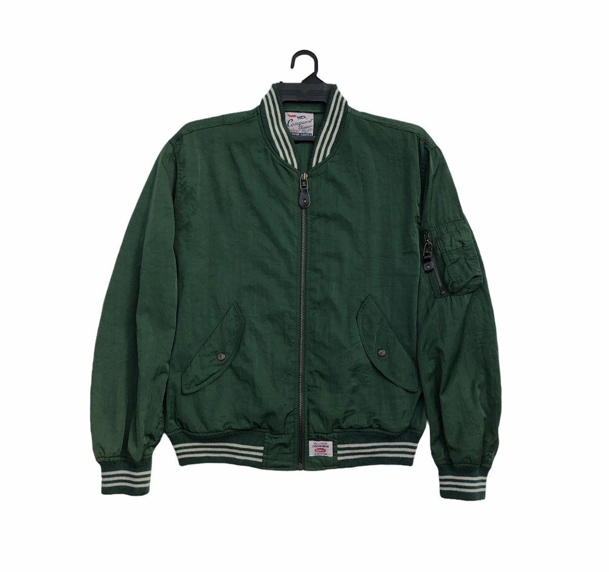 Chevignon Chevignon Nylon Flying Bomber Jacket Size US L / EU 52-54 / 3 - 3 Thumbnail