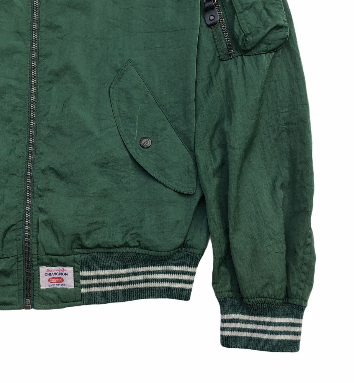 Chevignon Chevignon Nylon Flying Bomber Jacket Size US L / EU 52-54 / 3 - 5 Thumbnail
