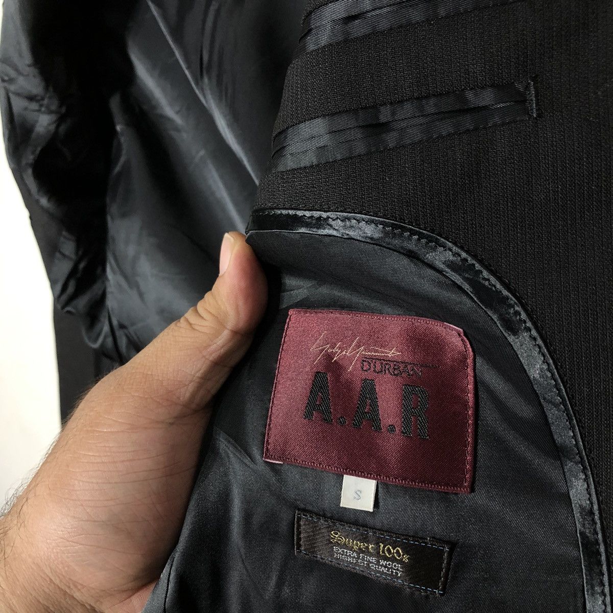 Yohji Yamamoto YOHJI YAMAMOTO SIGN A.A.R D'URBAN CASUAL COAT Size US S / EU 44-46 / 1 - 10 Thumbnail