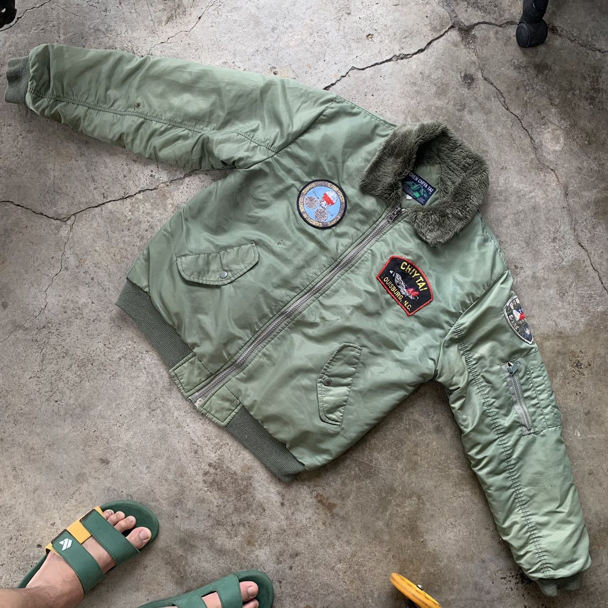Other Military bomber jacket vintage Size US M / EU 48-50 / 2 - 7 Thumbnail