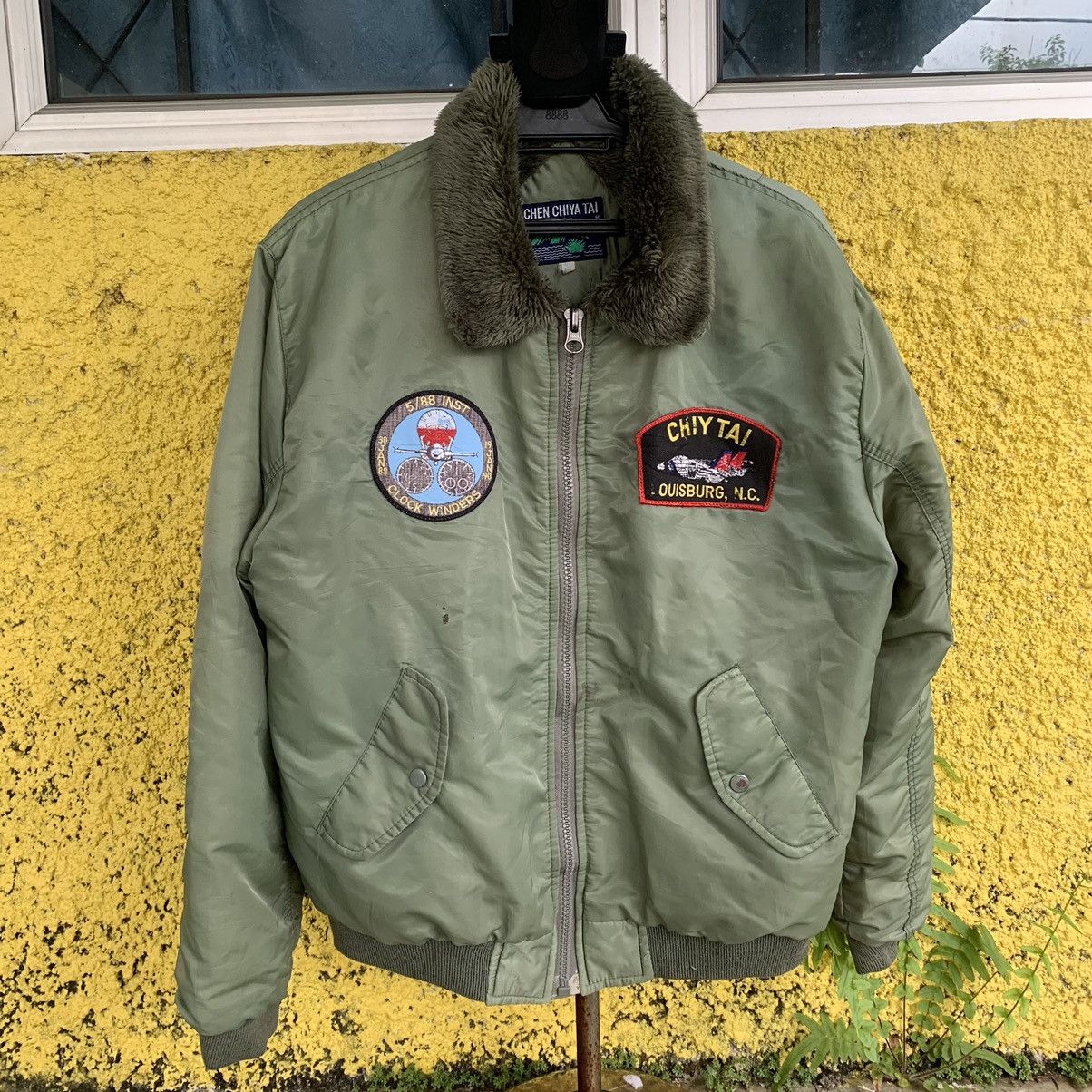 Other Military bomber jacket vintage Size US M / EU 48-50 / 2 - 3 Thumbnail