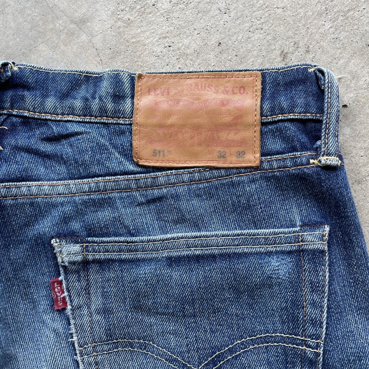 Levi's Vintage Levi’s 511 Jeans W31x32 Levi’s Faded Denim Pants Size US 31 - 9 Thumbnail