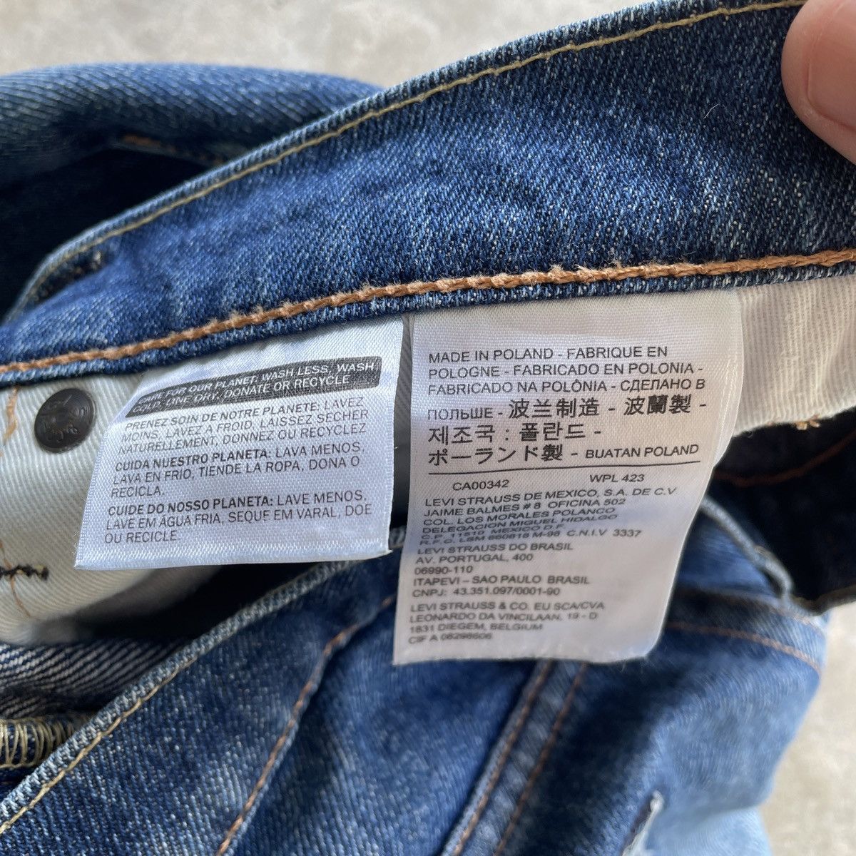 Levi's Vintage Levi’s 511 Jeans W31x32 Levi’s Faded Denim Pants Size US 31 - 8 Thumbnail