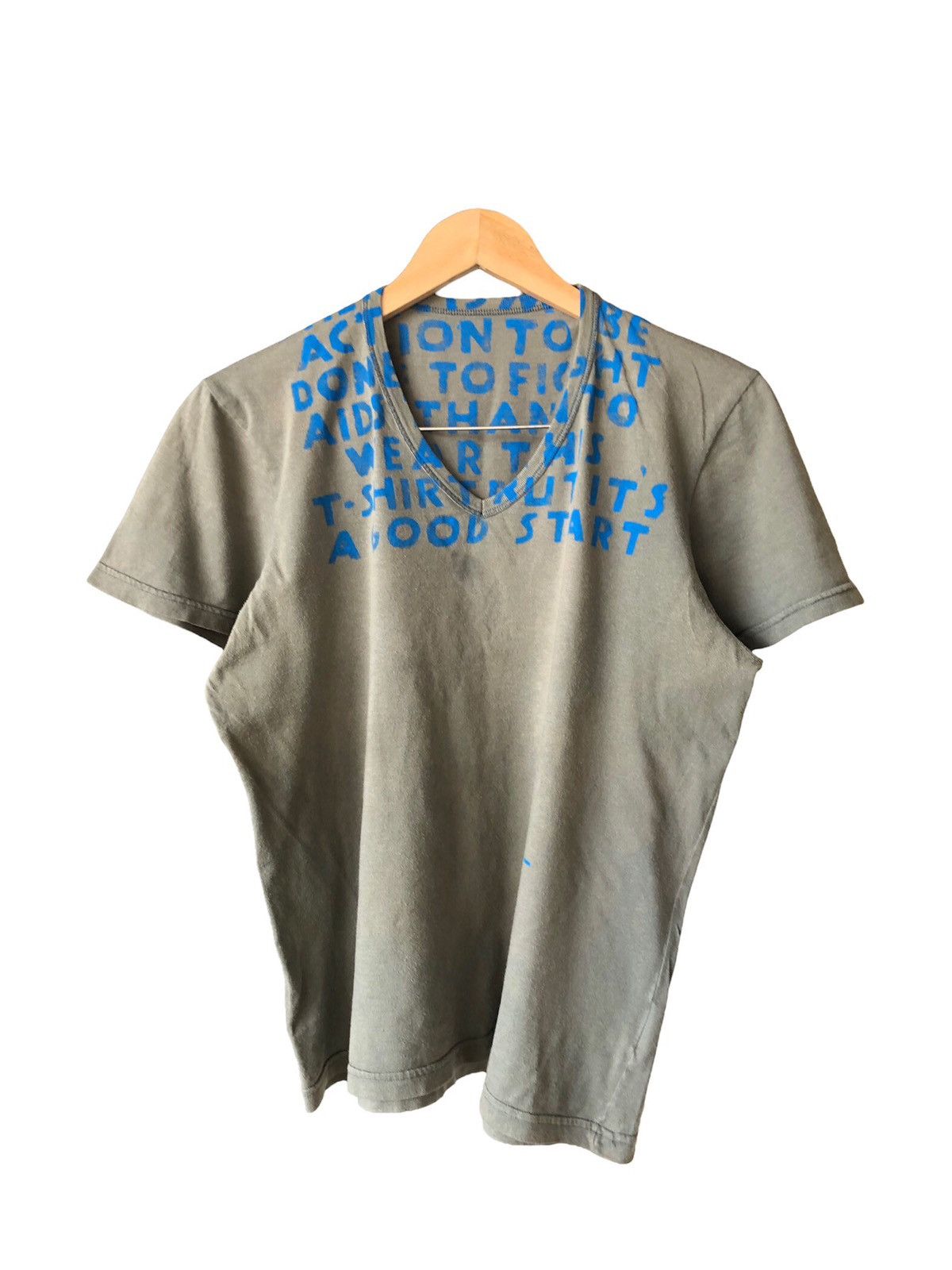 Maison Margiela Vintage Maison Margiela Econic Design Faded Colour T-shirt Size M / US 6-8 / IT 42-44 - 1 Thumbnail