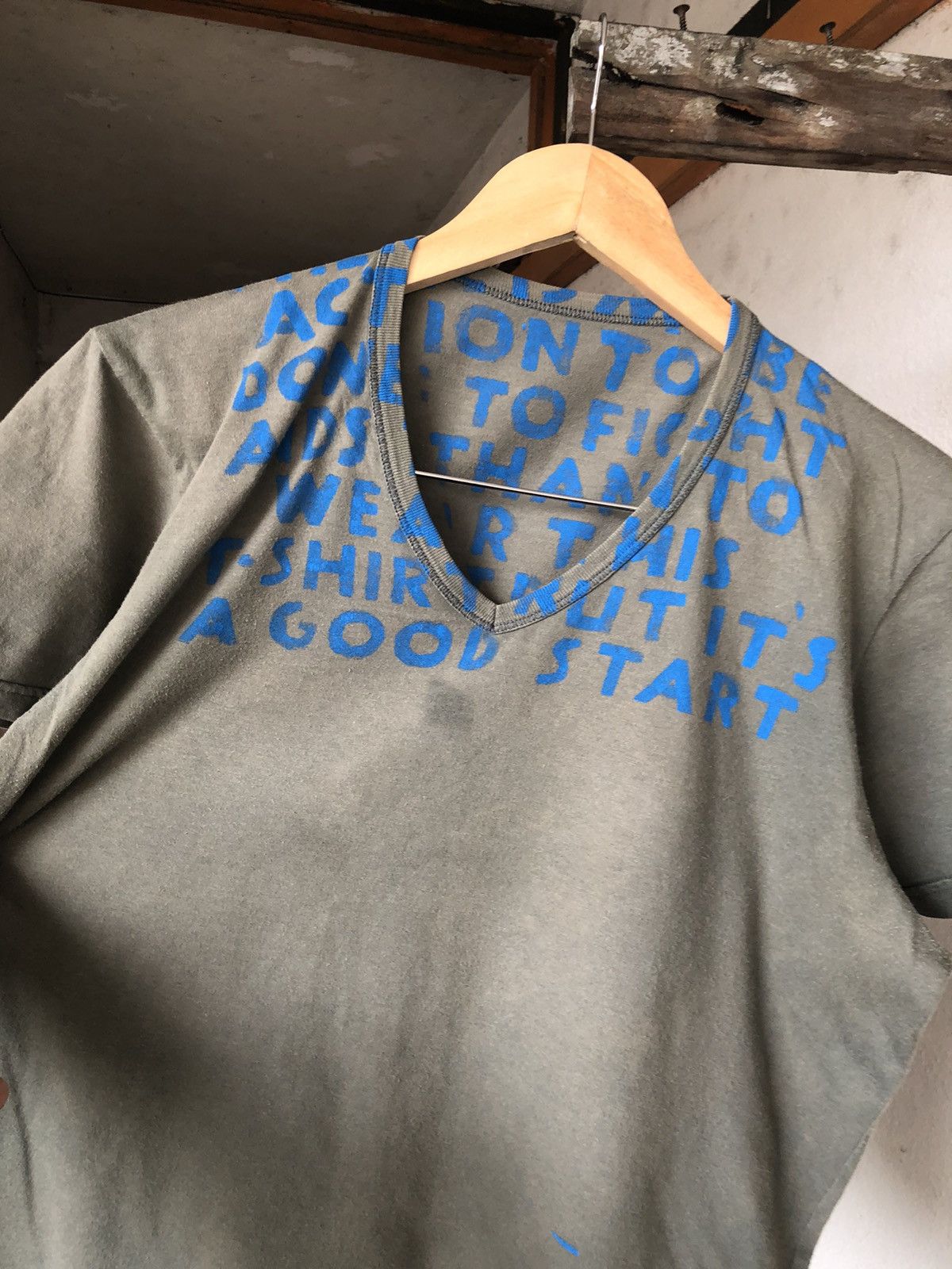 Maison Margiela Vintage Maison Margiela Econic Design Faded Colour T-shirt Size M / US 6-8 / IT 42-44 - 9 Thumbnail