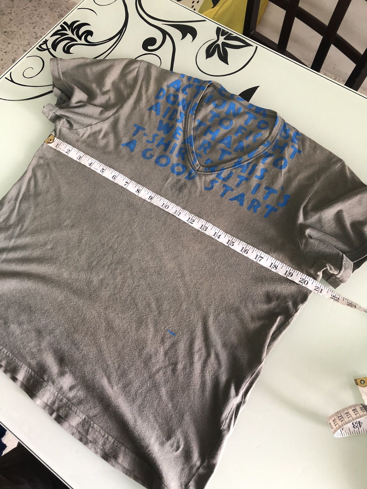 Maison Margiela Vintage Maison Margiela Econic Design Faded Colour T-shirt Size M / US 6-8 / IT 42-44 - 18 Thumbnail