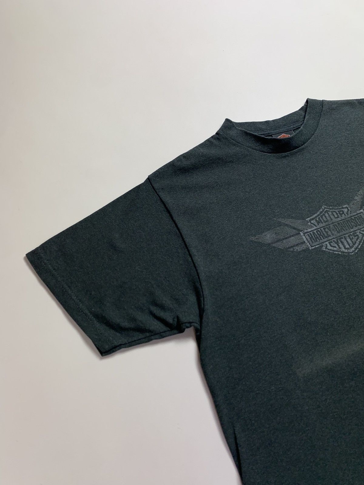 Harley Davidson × Vintage VTG 00s Harley Davidson Stone Mountain Georgia t shirt tee Size US L / EU 52-54 / 3 - 4 Thumbnail