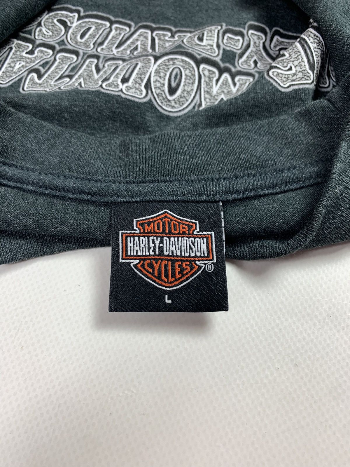 Harley Davidson × Vintage VTG 00s Harley Davidson Stone Mountain Georgia t shirt tee Size US L / EU 52-54 / 3 - 8 Thumbnail