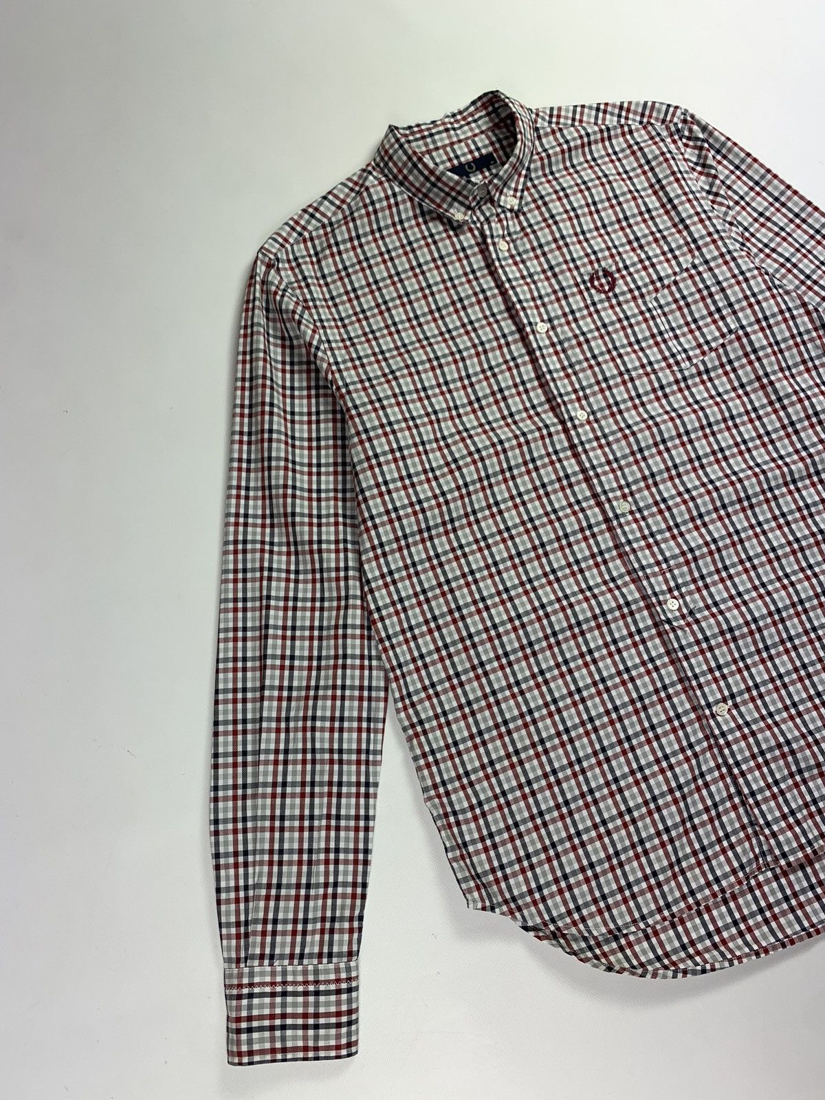 Fred Perry Fred Perry men’s checked long sleeve shirt size 40" 101 cm Size US M / EU 48-50 / 2 - 3 Thumbnail