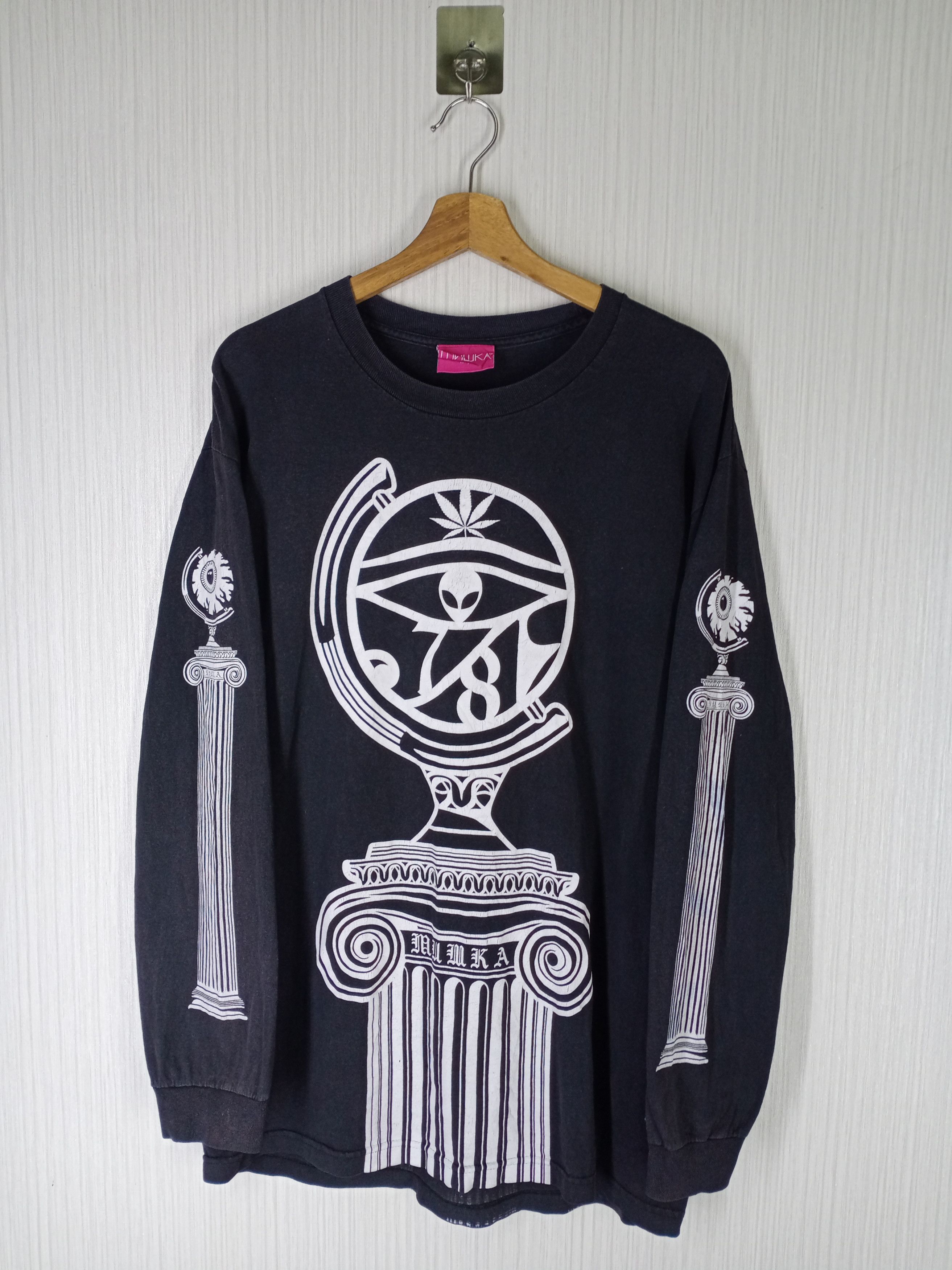 Mishka Rare Mishka EyeBall Long Sleeve Tshirt Size US L / EU 52-54 / 3 - 1 Thumbnail