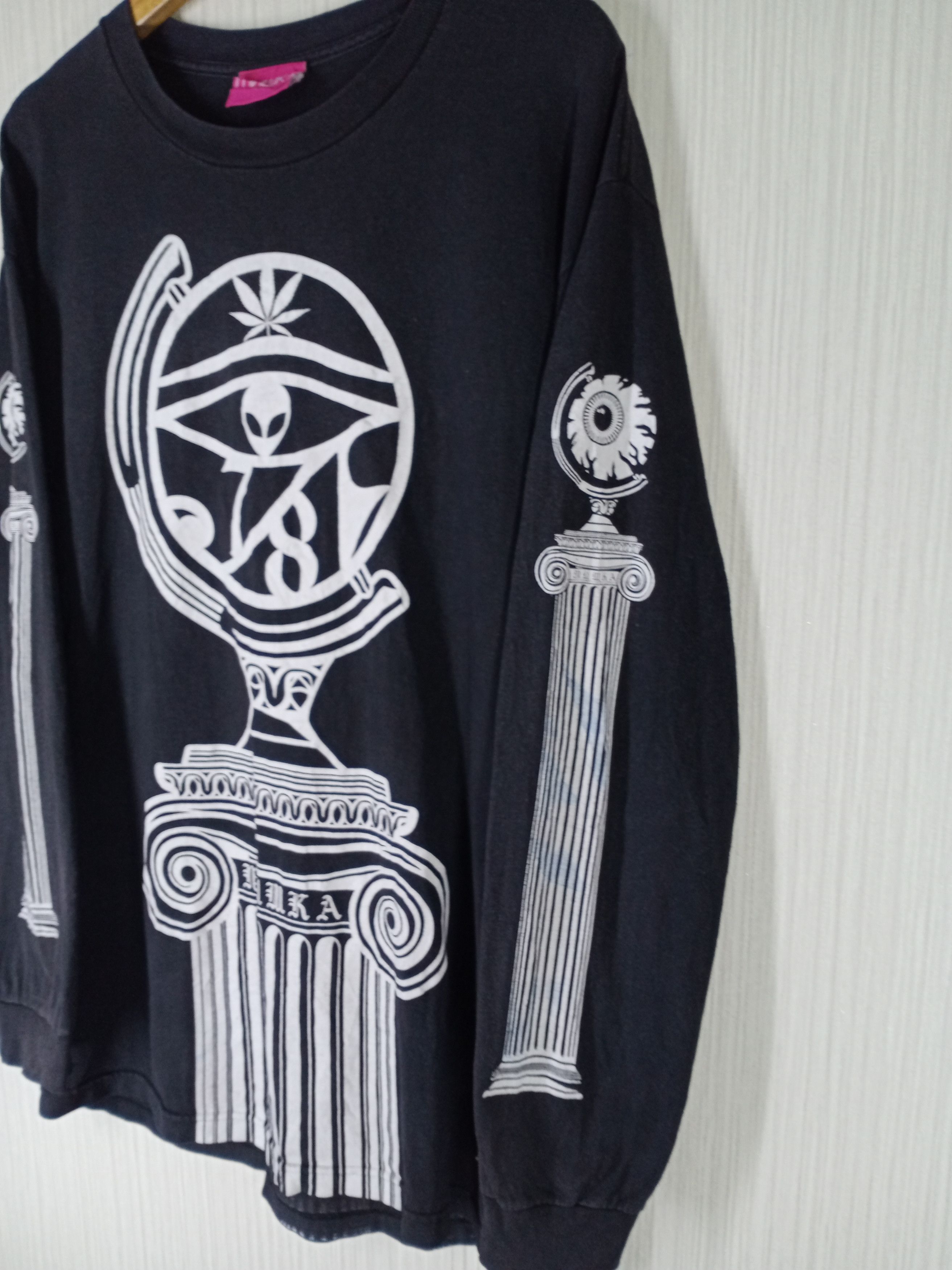 Mishka Rare Mishka EyeBall Long Sleeve Tshirt Size US L / EU 52-54 / 3 - 3 Thumbnail